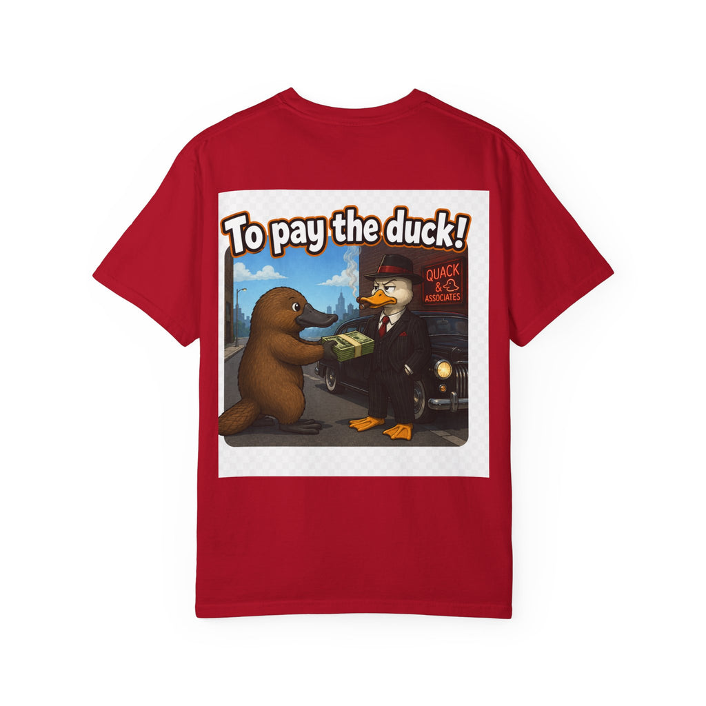 Pun-Lovers T-Shirt — "Duck-Billed Platypus" Funny Graphic Tee