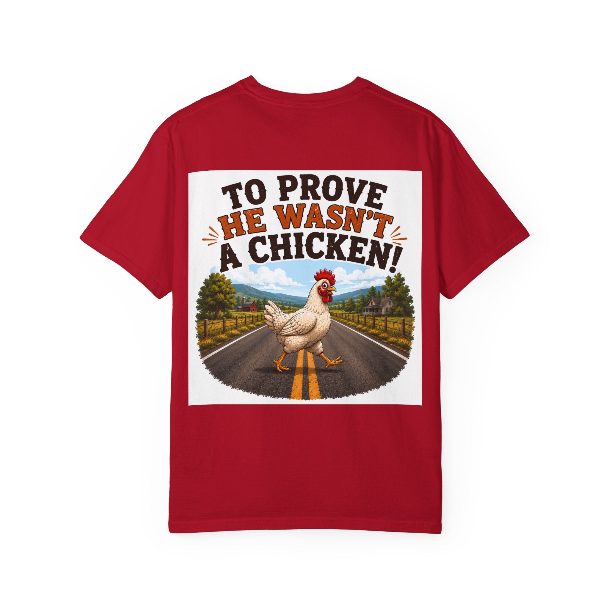 Copy of Pun lovers t-shirt “Why did the Turkey walk down the middle of the road?"