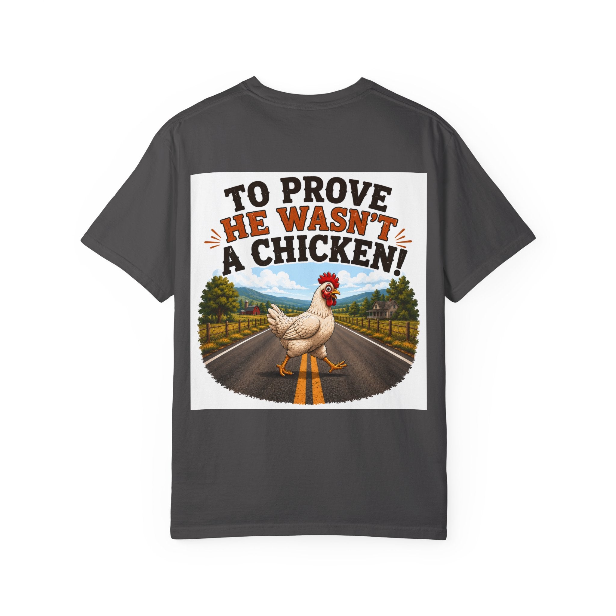 Copy of Pun lovers t-shirt “Why did the Turkey walk down the middle of the road?"