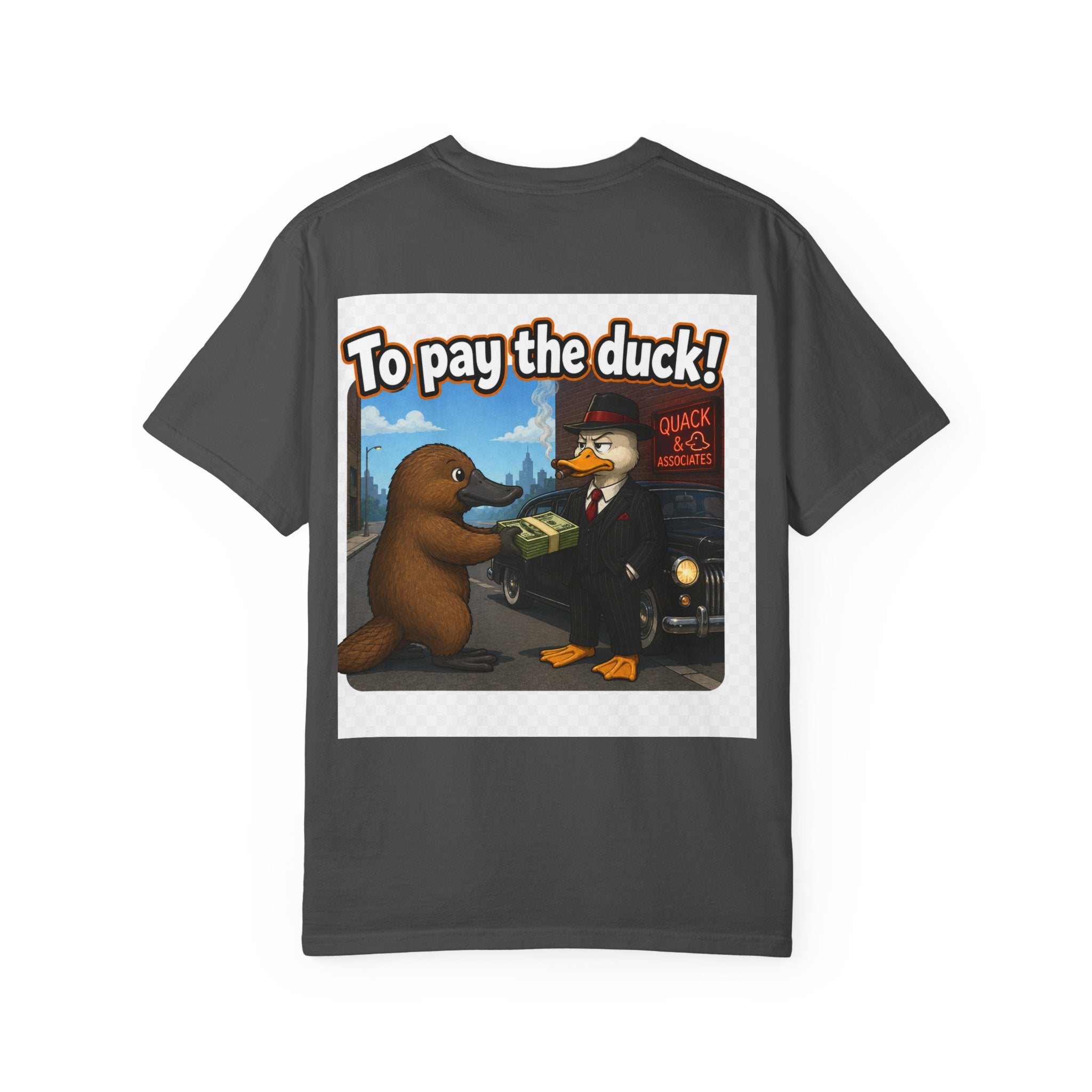 Pun-Lovers T-Shirt — "Duck-Billed Platypus" Funny Graphic Tee