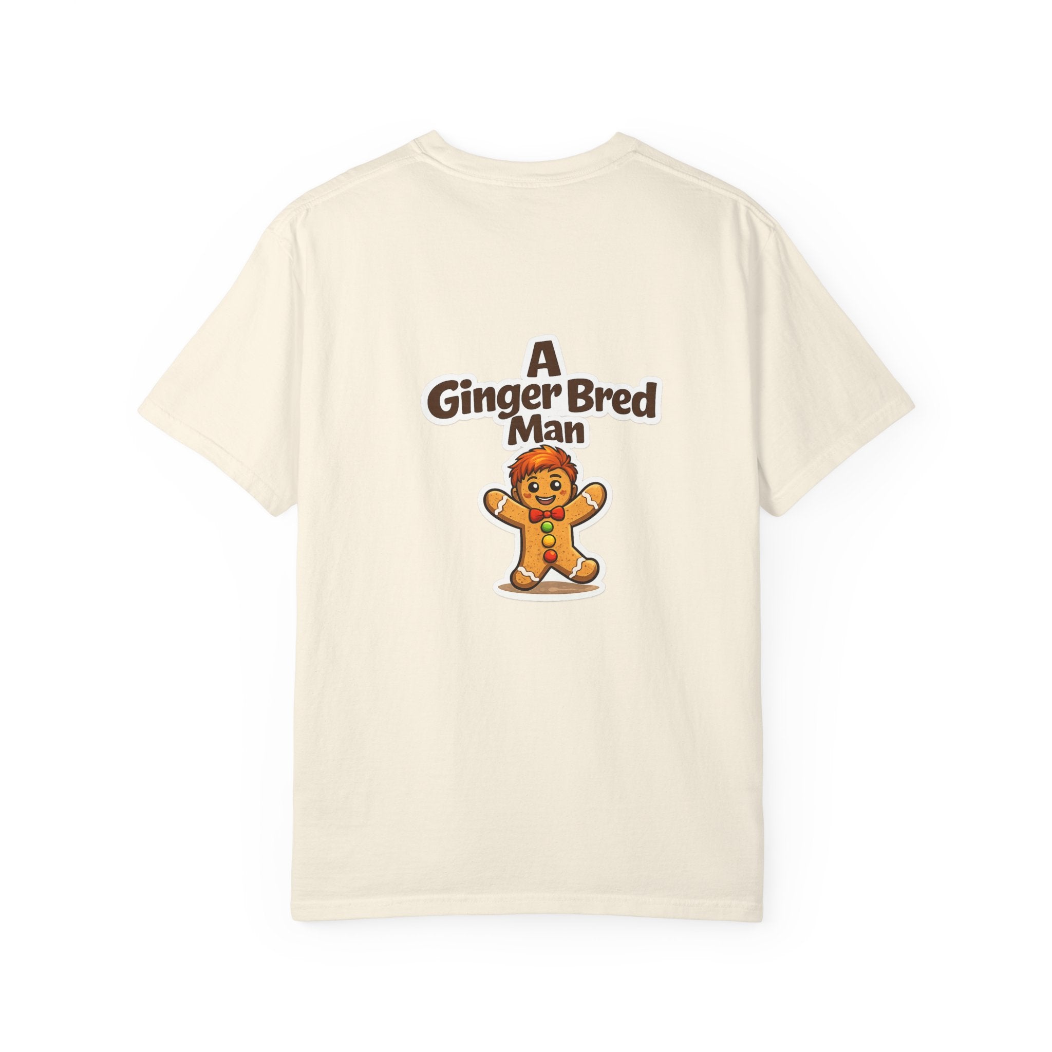 Ginger Joke T-Shirt — “A Ginger Bred Man” Graphic Tee