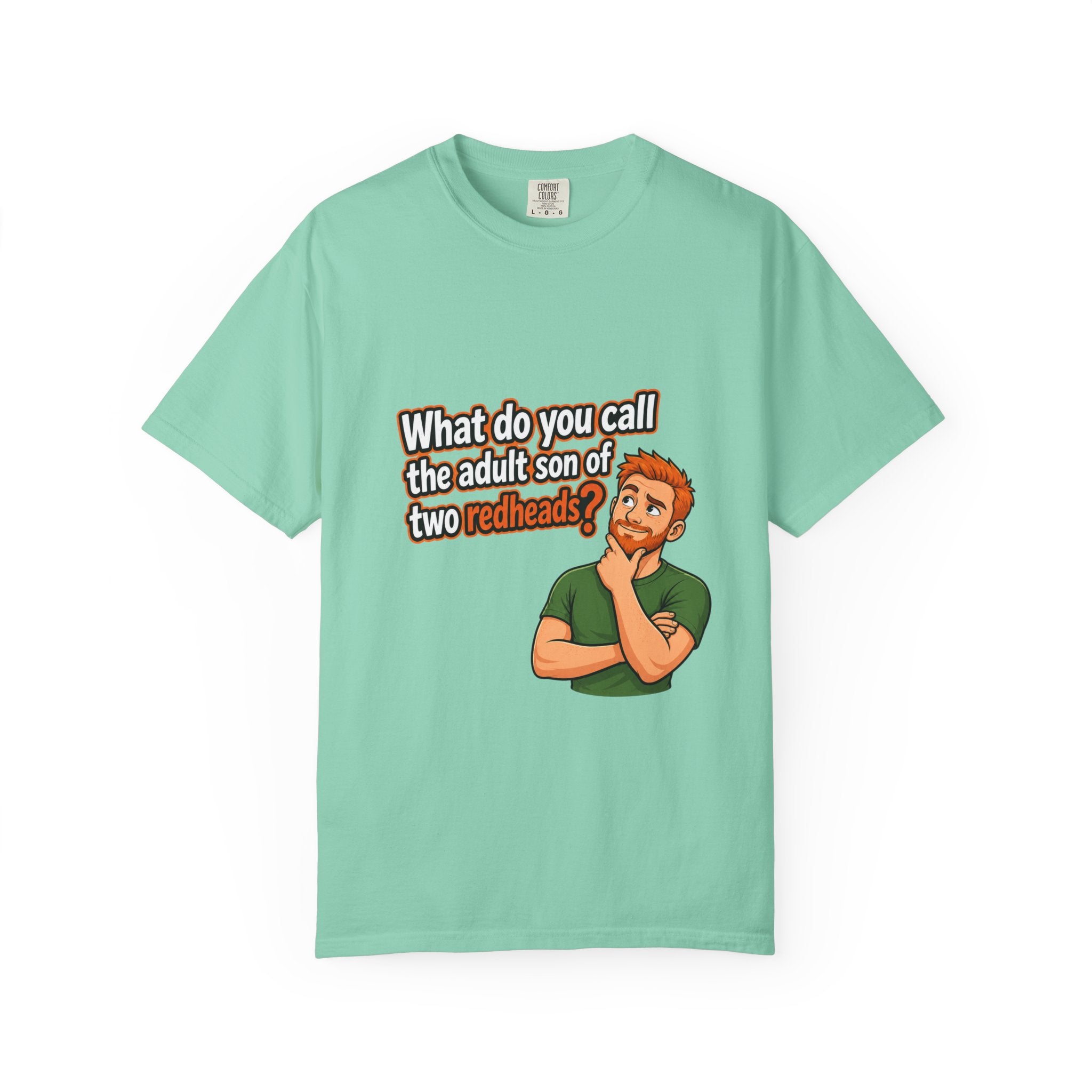 Ginger Joke T-Shirt — “A Ginger Bred Man” Graphic Tee