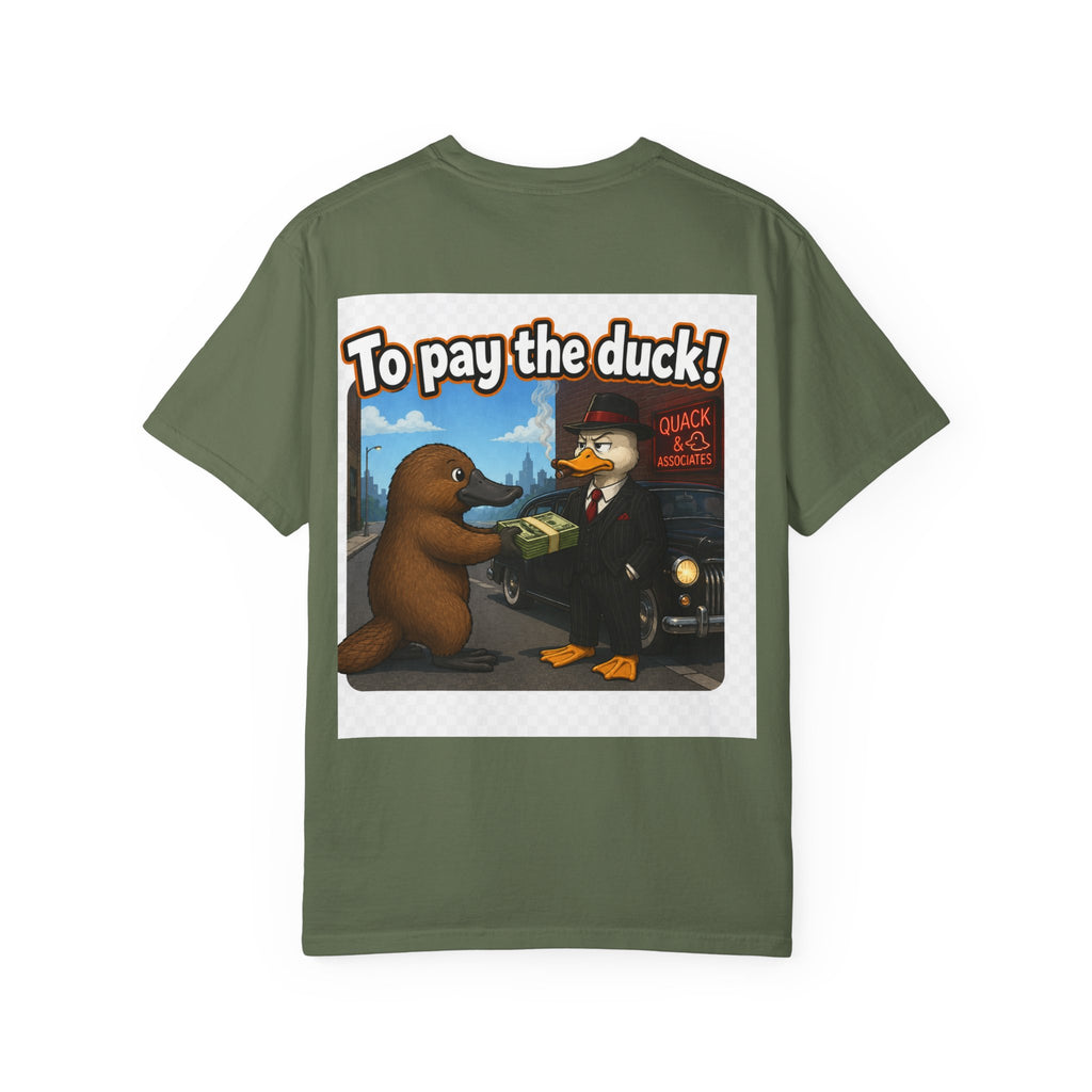 Pun-Lovers T-Shirt — "Duck-Billed Platypus" Funny Graphic Tee