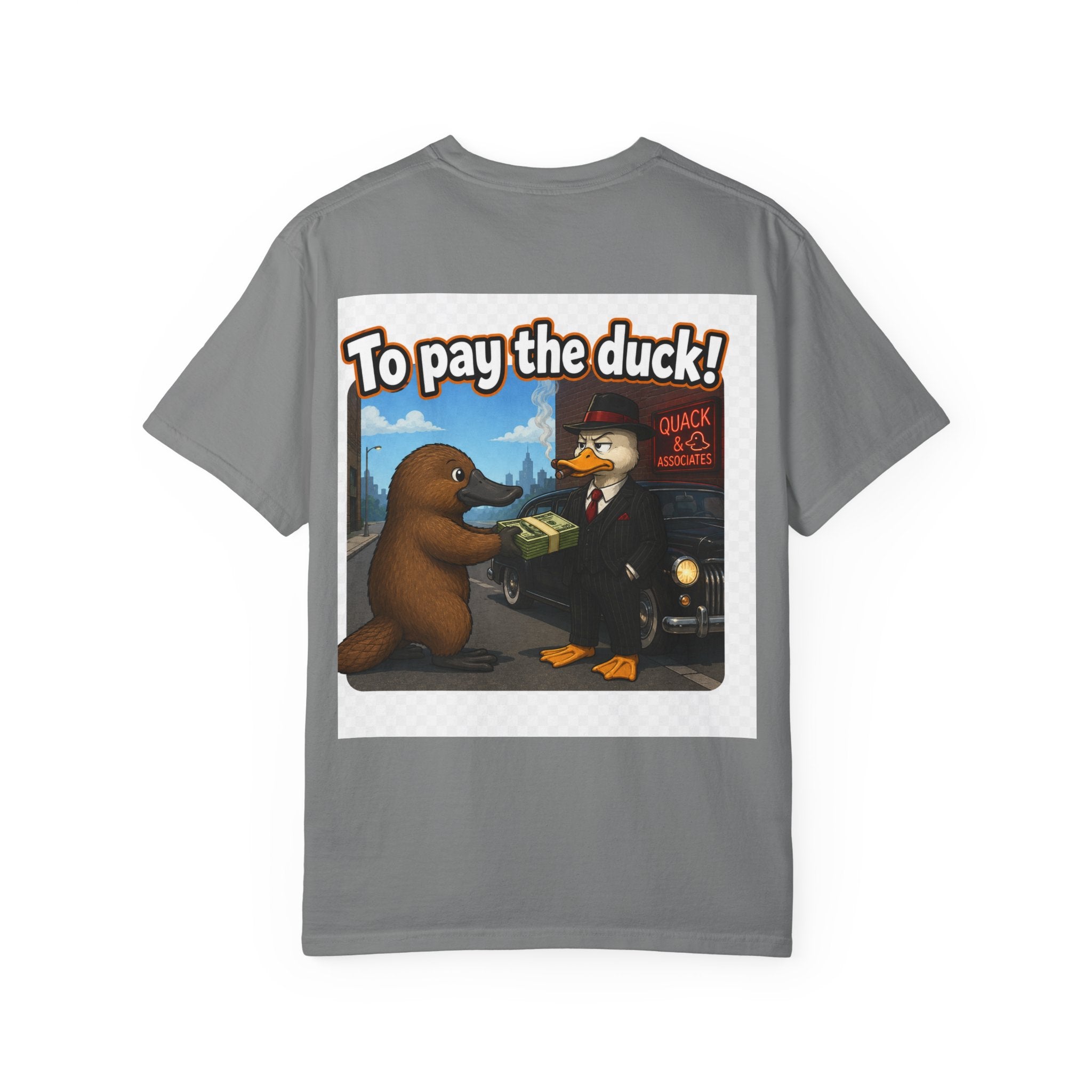 Pun-Lovers T-Shirt — "Duck-Billed Platypus" Funny Graphic Tee