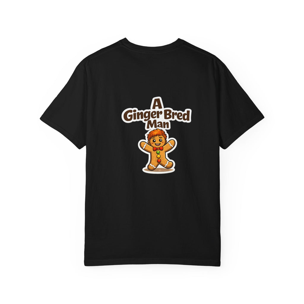 Ginger Joke T-Shirt — “A Ginger Bred Man” Graphic Tee