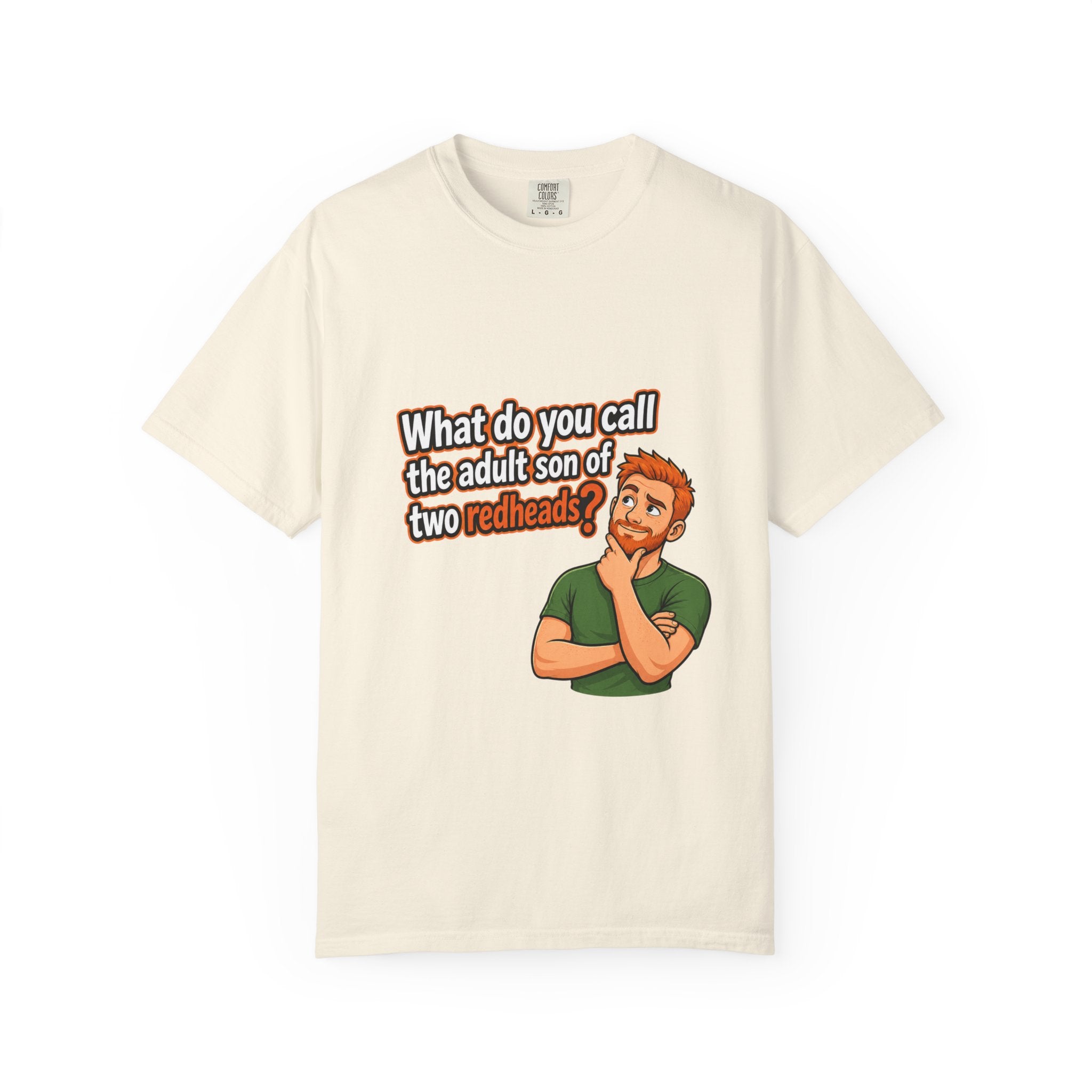 Ginger Joke T-Shirt — “A Ginger Bred Man” Graphic Tee