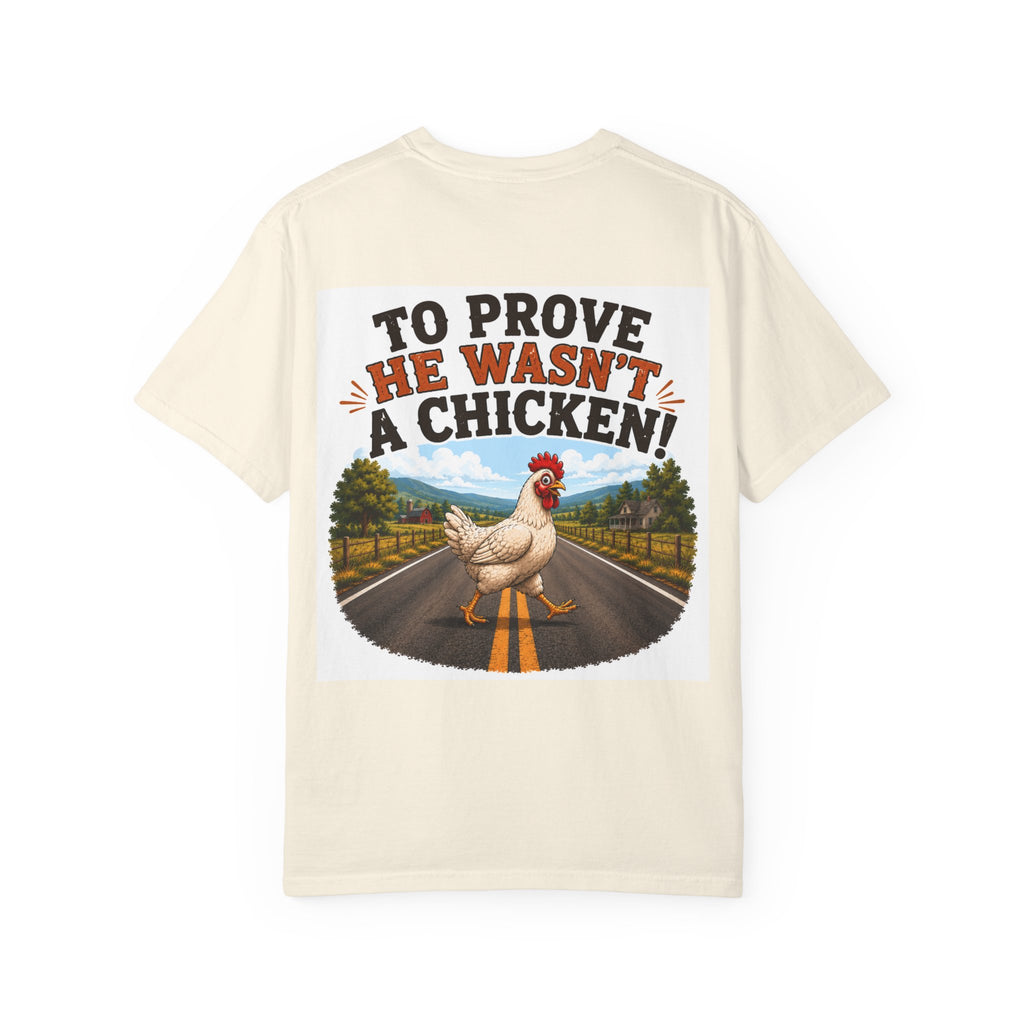 Copy of Pun lovers t-shirt “Why did the Turkey walk down the middle of the road?"