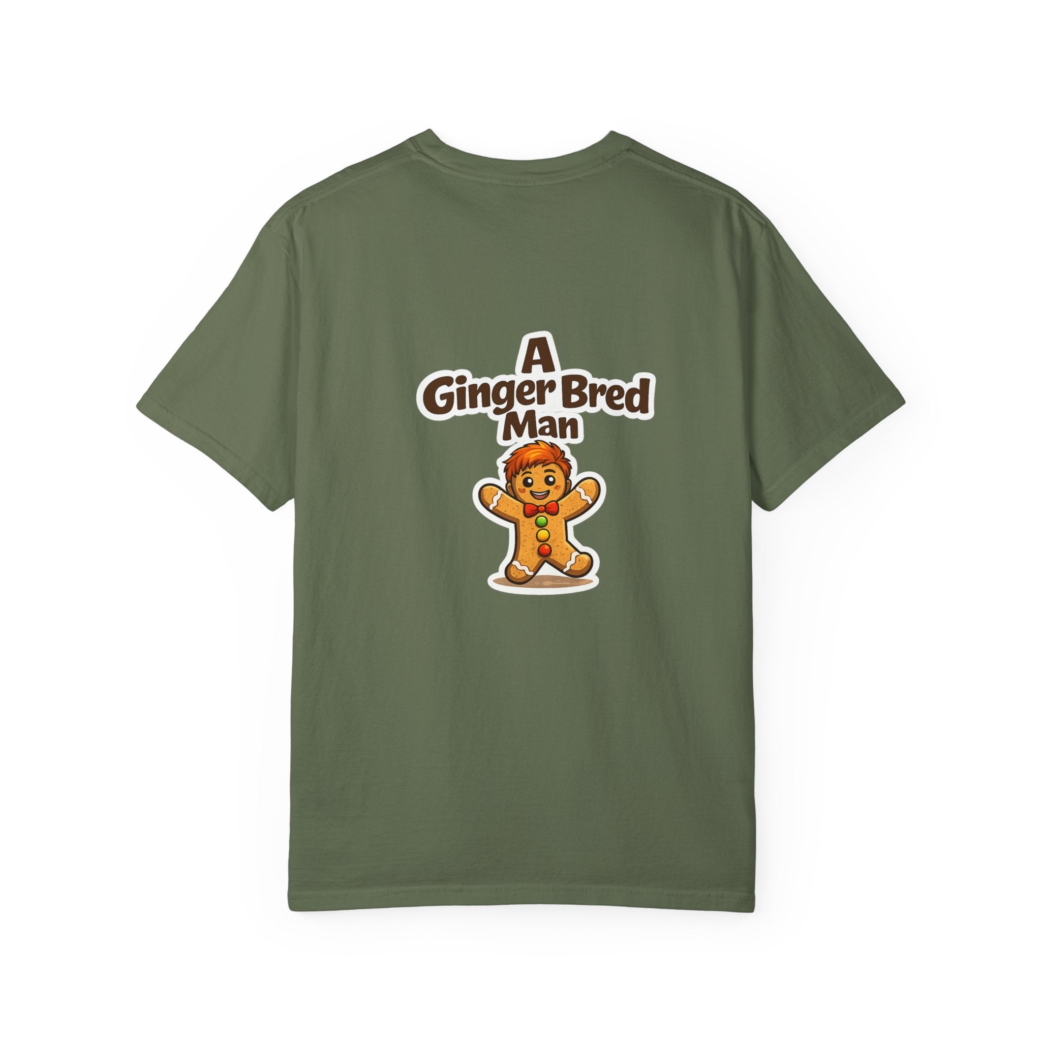 Ginger Joke T-Shirt — “A Ginger Bred Man” Graphic Tee