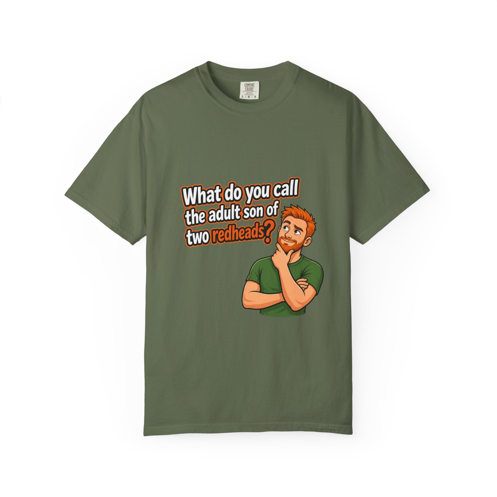 Ginger Joke T-Shirt — “A Ginger Bred Man” Graphic Tee