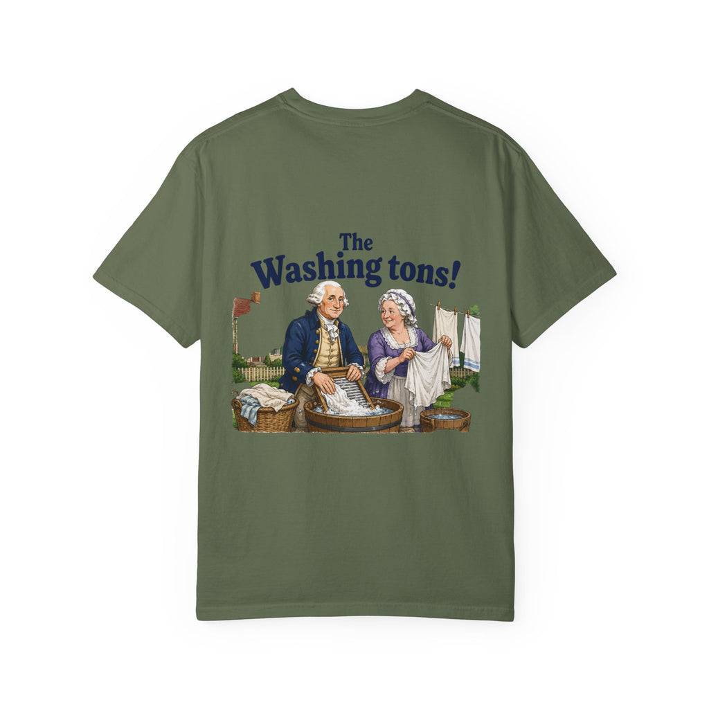 Pun lovers t-shirt “The Washing tons” Graphic Tee
