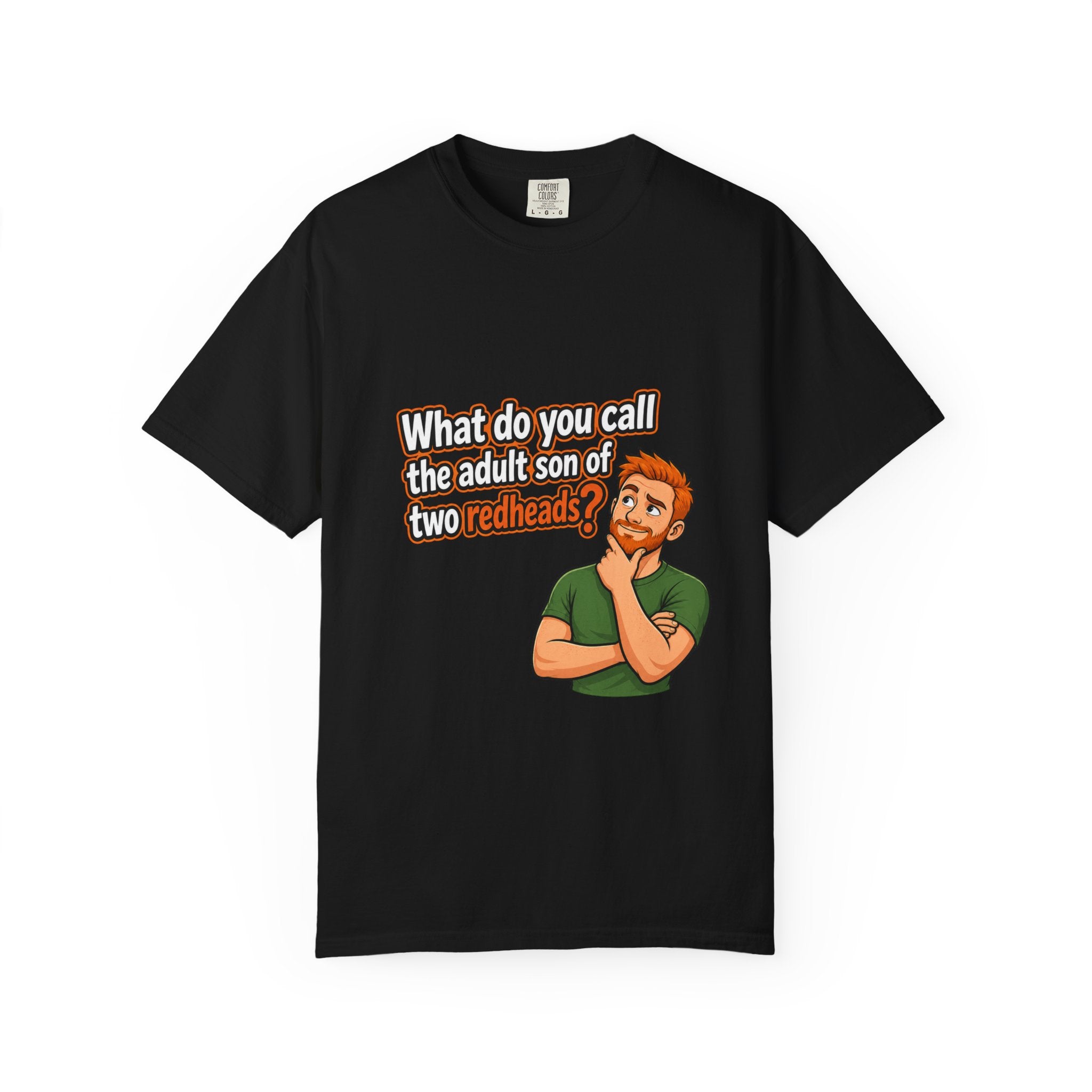 Ginger Joke T-Shirt — “A Ginger Bred Man” Graphic Tee