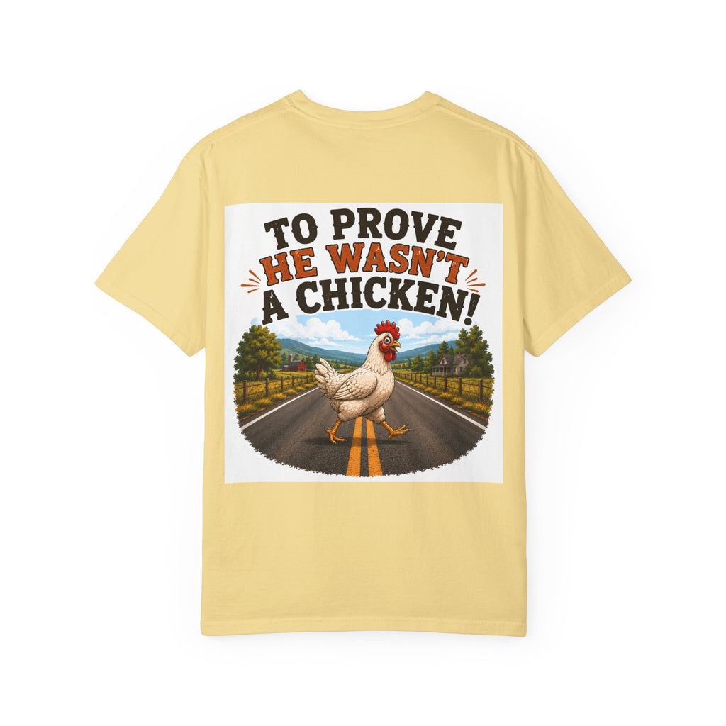 Copy of Pun lovers t-shirt “Why did the Turkey walk down the middle of the road?"