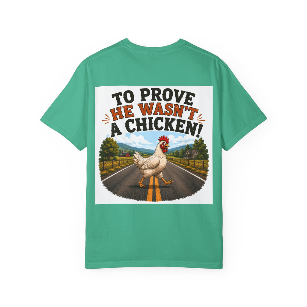 Copy of Pun lovers t-shirt “Why did the Turkey walk down the middle of the road?"