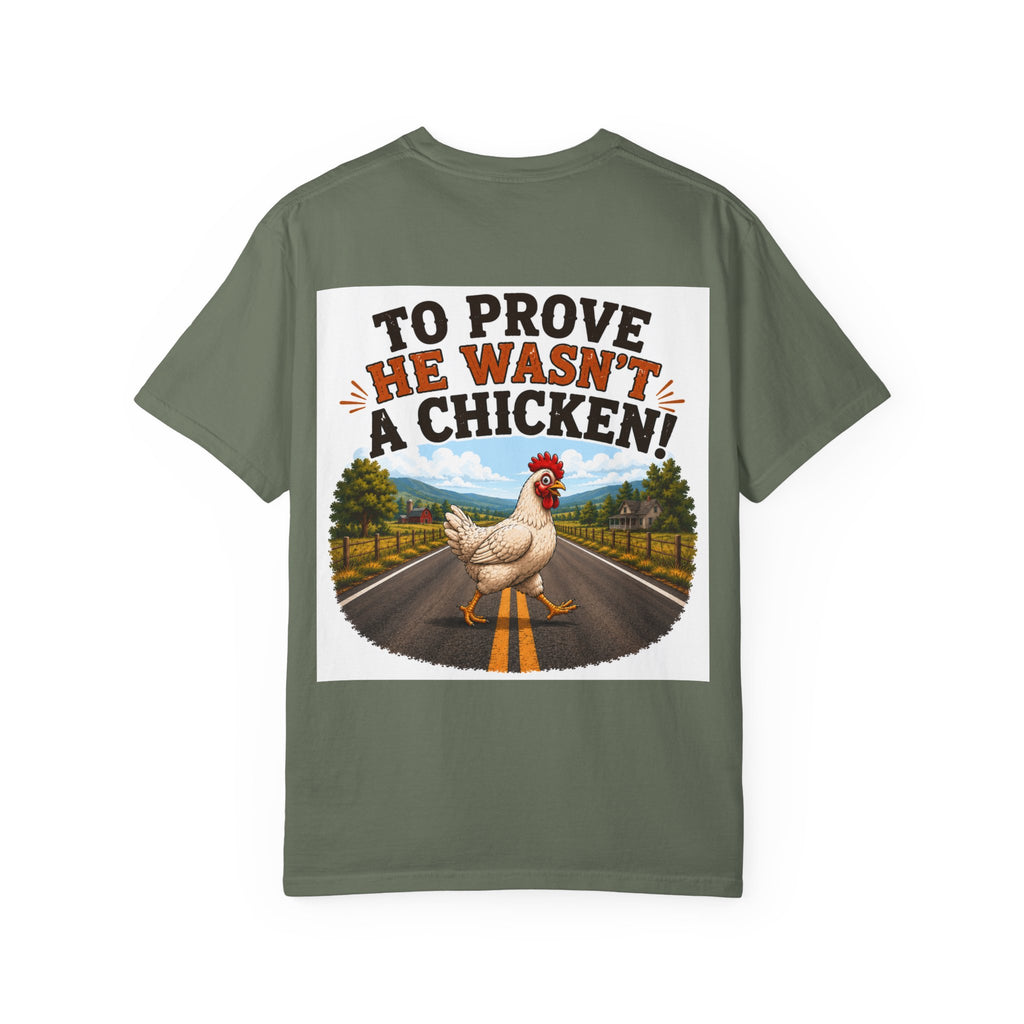 Copy of Pun lovers t-shirt “Why did the Turkey walk down the middle of the road?"