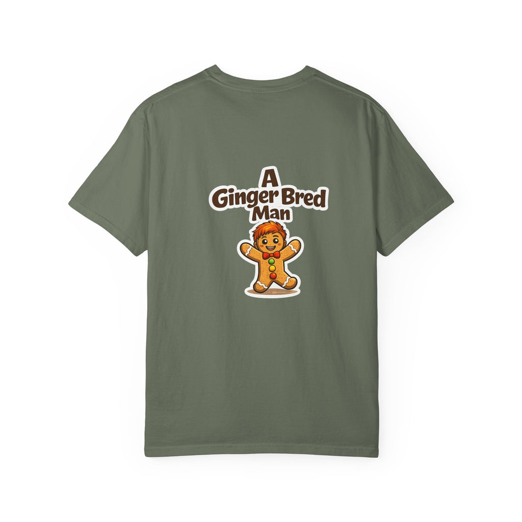 Ginger Joke T-Shirt — “A Ginger Bred Man” Graphic Tee