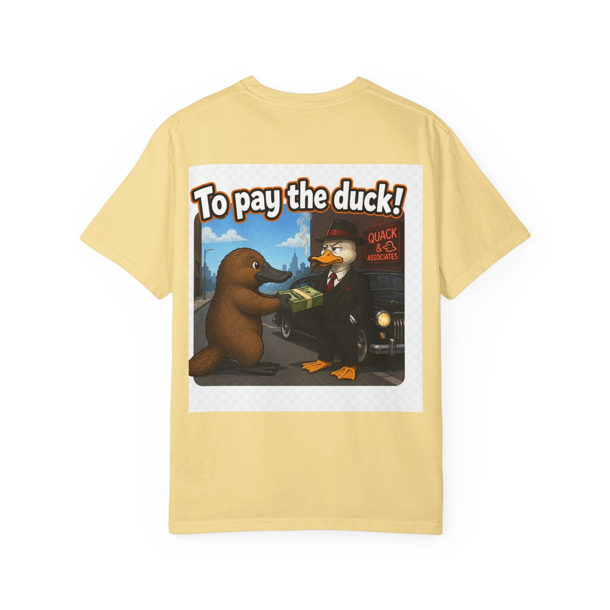 Pun-Lovers T-Shirt — "Duck-Billed Platypus" Funny Graphic Tee
