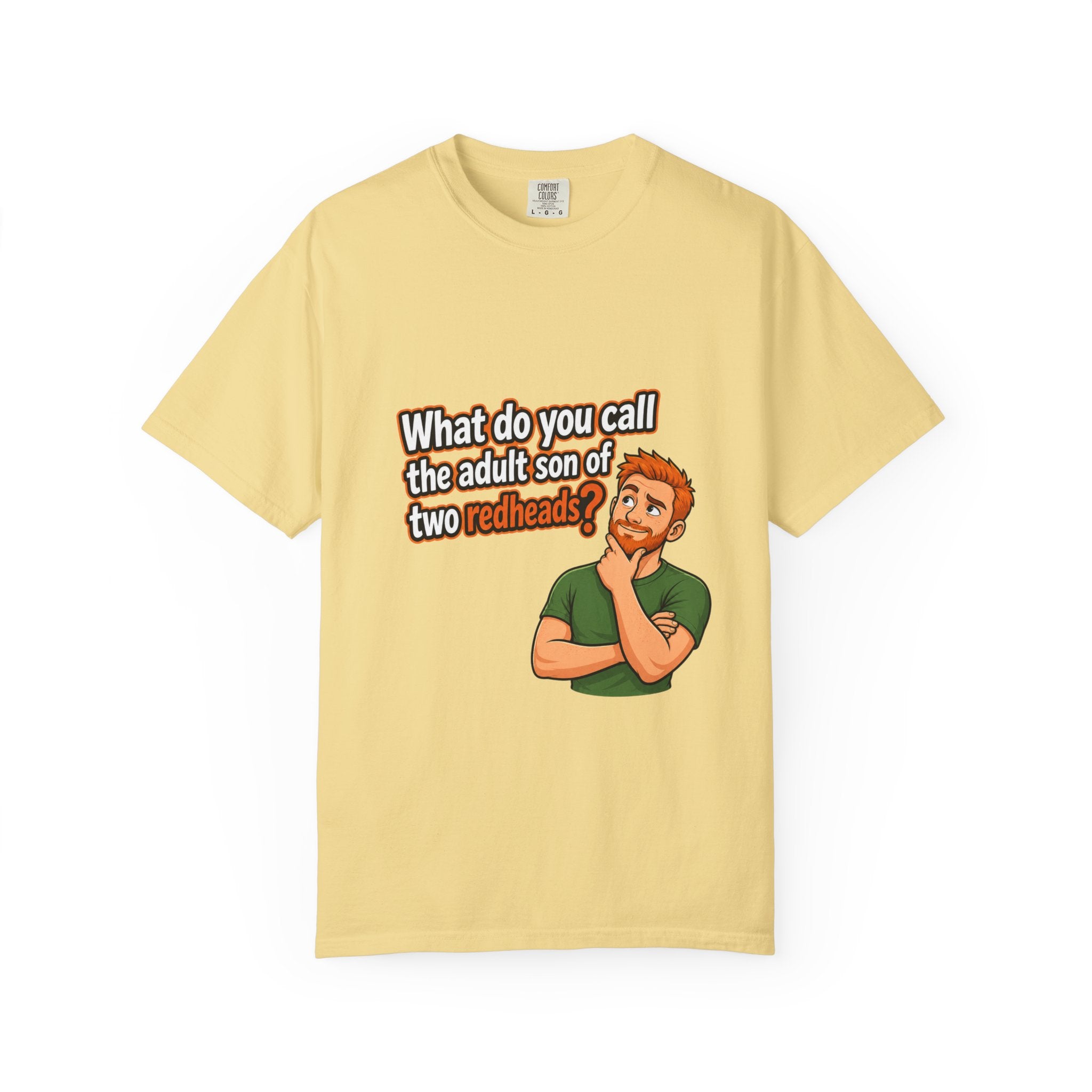 Ginger Joke T-Shirt — “A Ginger Bred Man” Graphic Tee