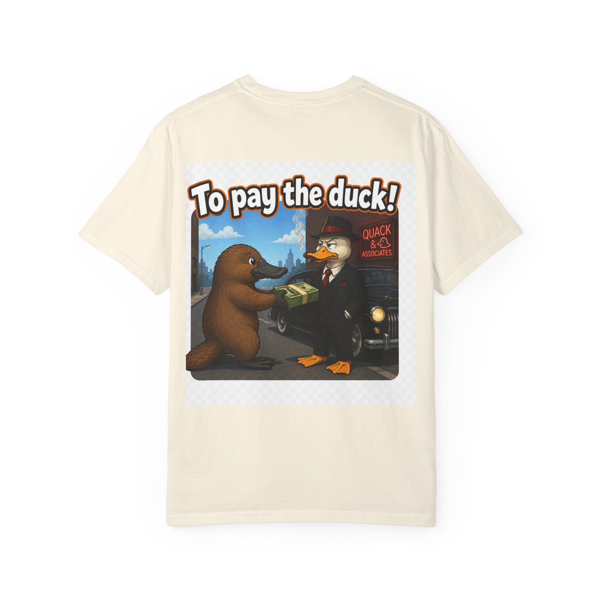 Pun-Lovers T-Shirt — "Duck-Billed Platypus" Funny Graphic Tee
