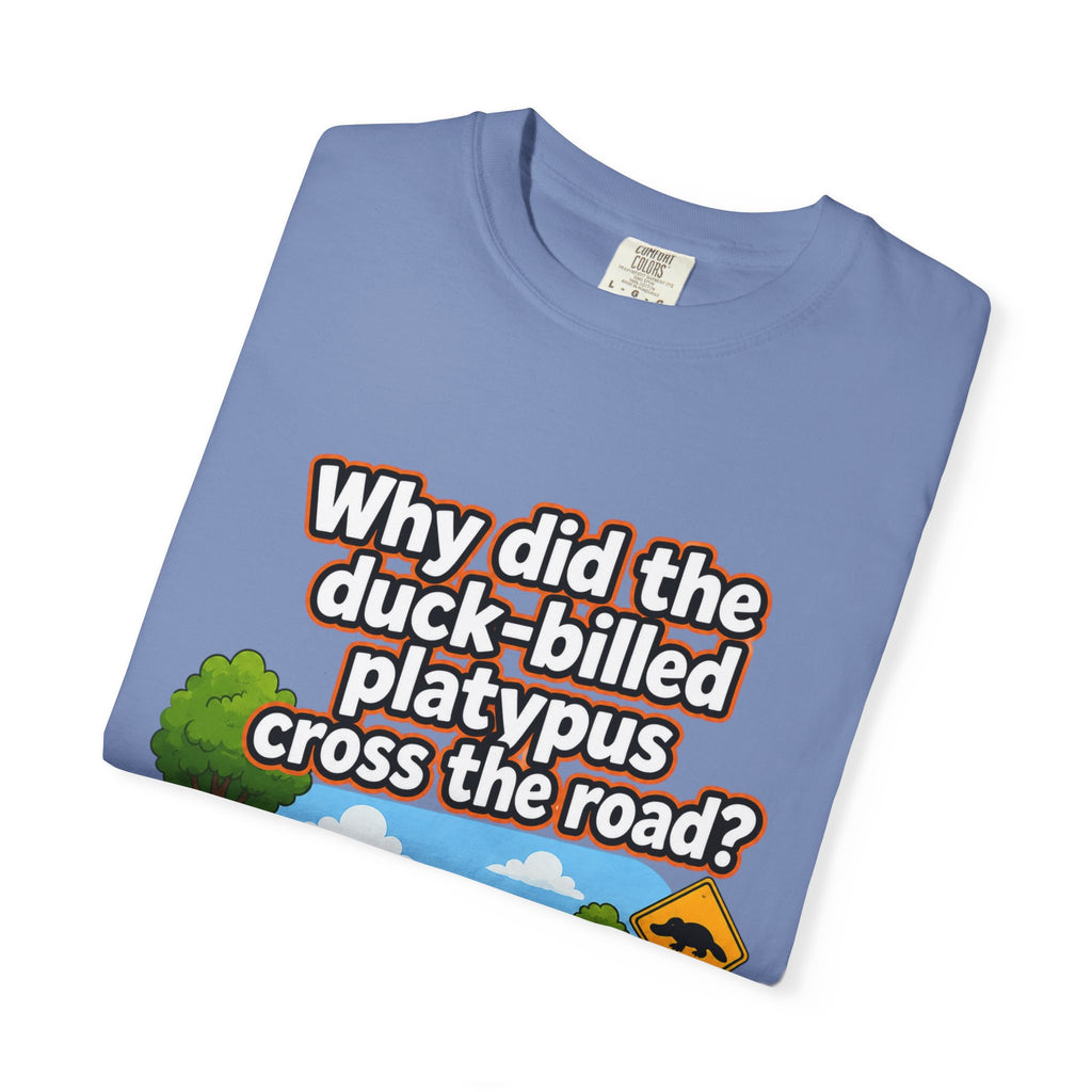 Pun-Lovers T-Shirt — "Duck-Billed Platypus" Funny Graphic Tee