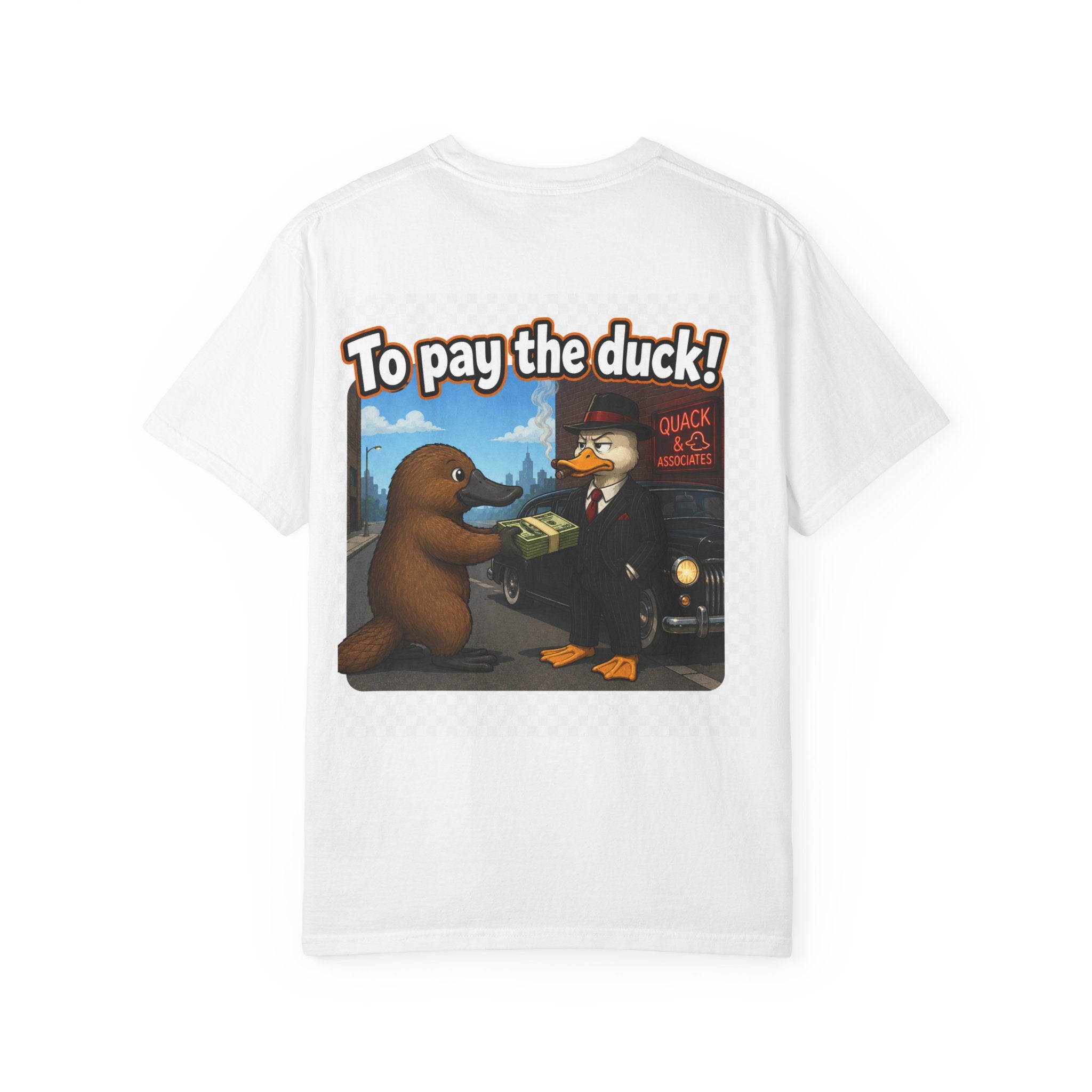Pun-Lovers T-Shirt — "Duck-Billed Platypus" Funny Graphic Tee