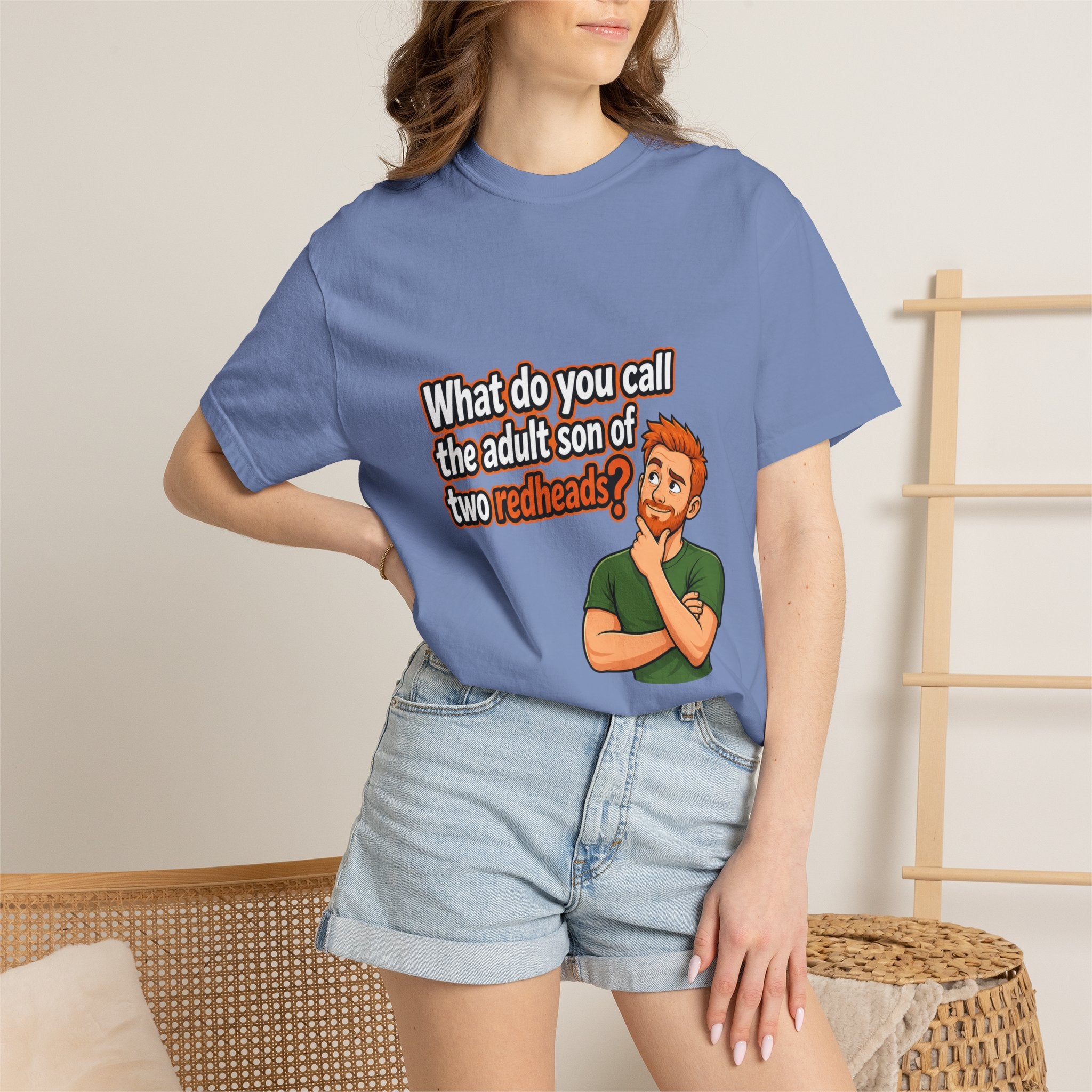Ginger Joke T-Shirt — “A Ginger Bred Man” Graphic Tee
