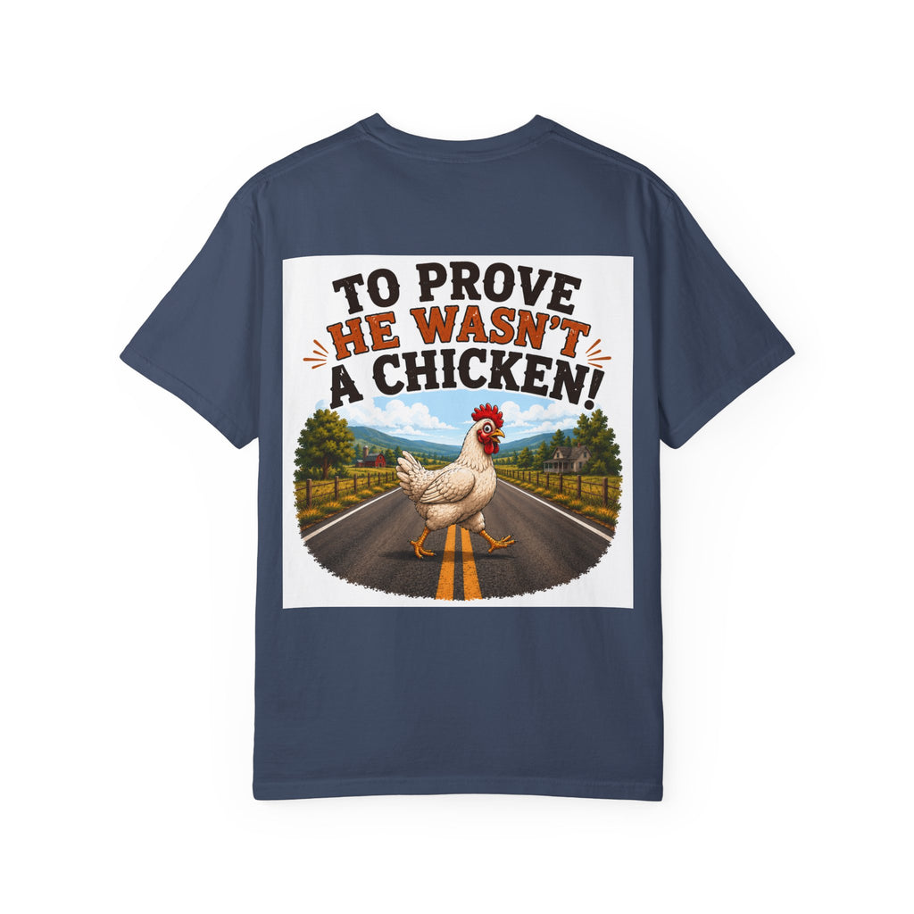Copy of Pun lovers t-shirt “Why did the Turkey walk down the middle of the road?"