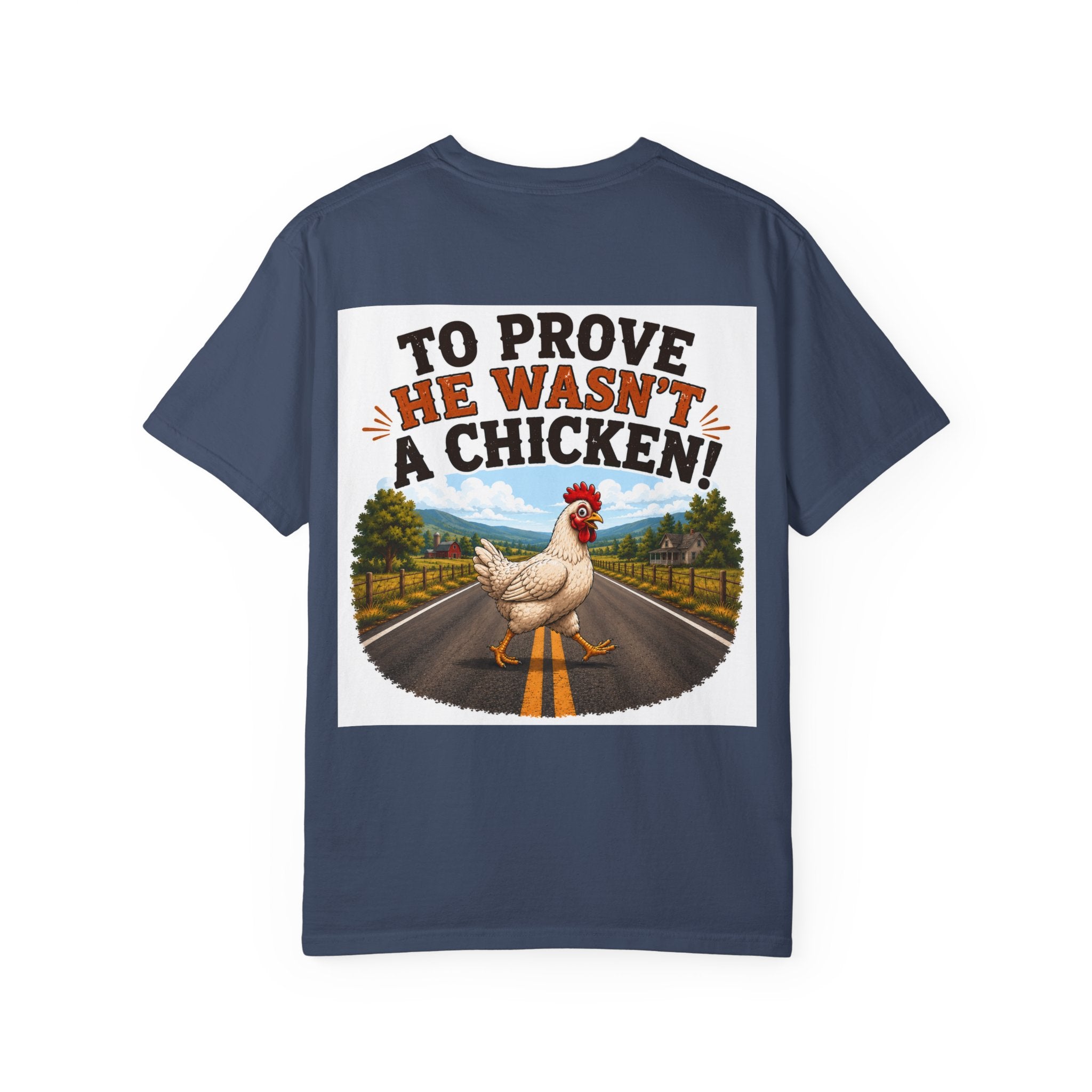 Copy of Pun lovers t-shirt “Why did the Turkey walk down the middle of the road?"