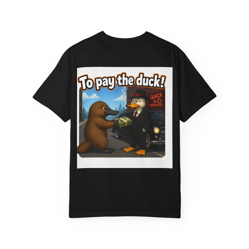 Pun-Lovers T-Shirt — "Duck-Billed Platypus" Funny Graphic Tee