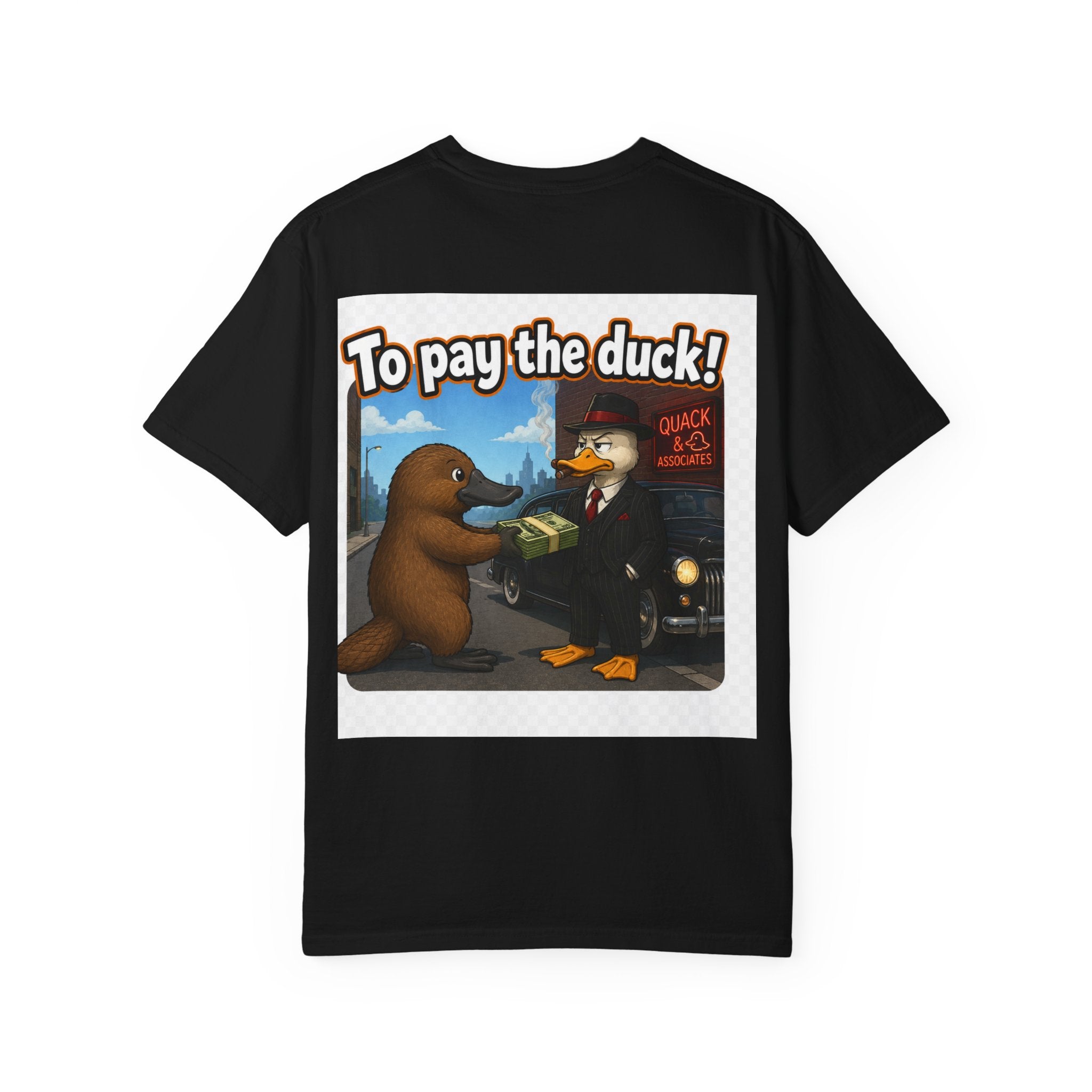 Pun-Lovers T-Shirt — "Duck-Billed Platypus" Funny Graphic Tee