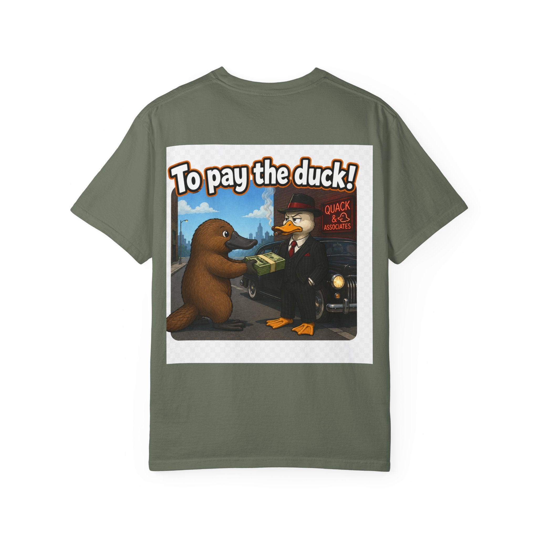 Pun-Lovers T-Shirt — "Duck-Billed Platypus" Funny Graphic Tee