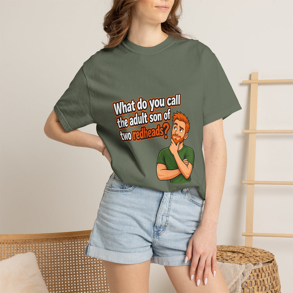 Ginger Joke T-Shirt — “A Ginger Bred Man” Graphic Tee