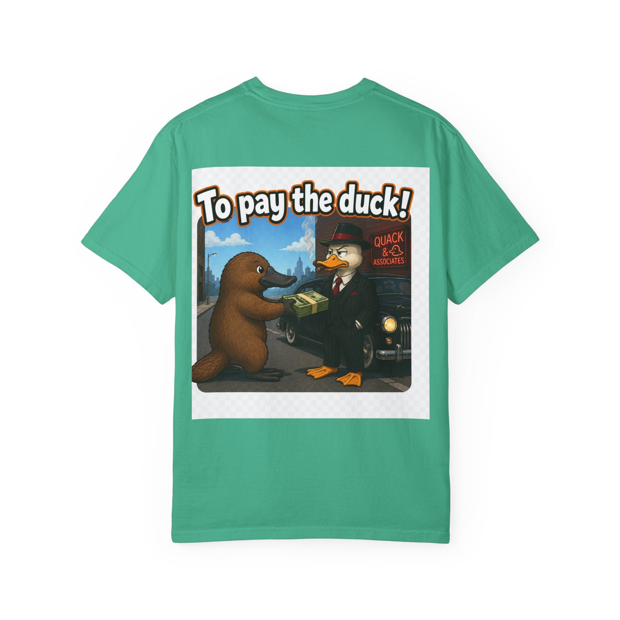 Pun-Lovers T-Shirt — "Duck-Billed Platypus" Funny Graphic Tee