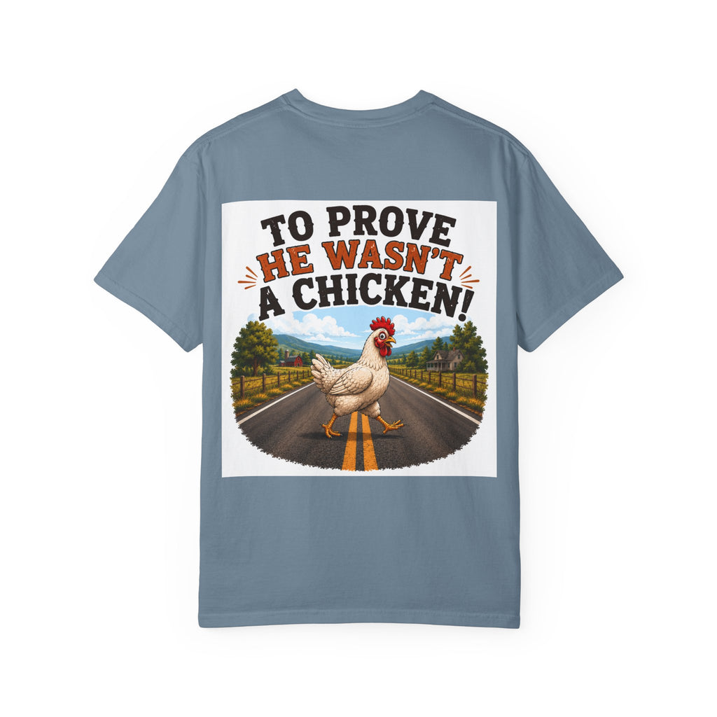 Copy of Pun lovers t-shirt “Why did the Turkey walk down the middle of the road?"