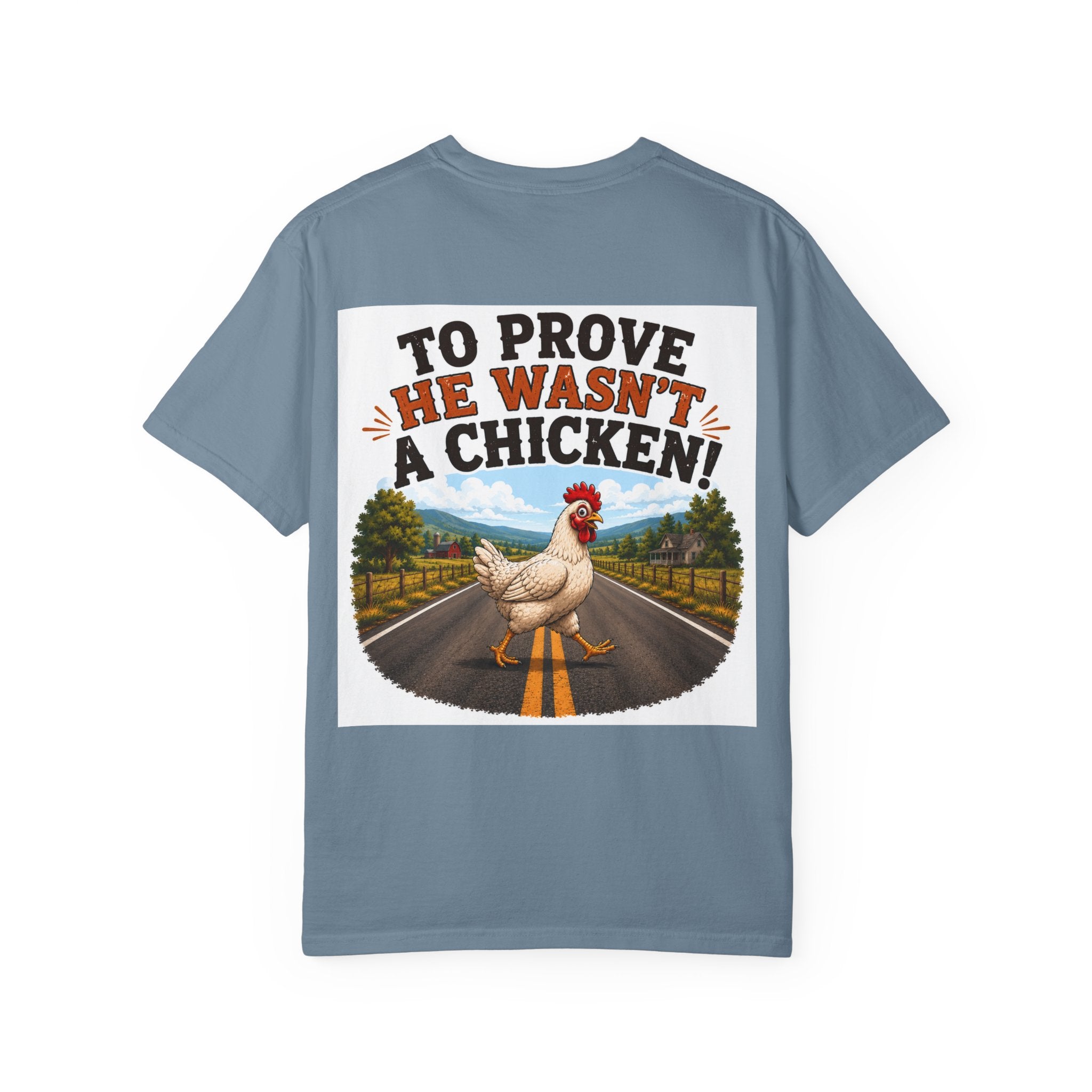 Copy of Pun lovers t-shirt “Why did the Turkey walk down the middle of the road?"
