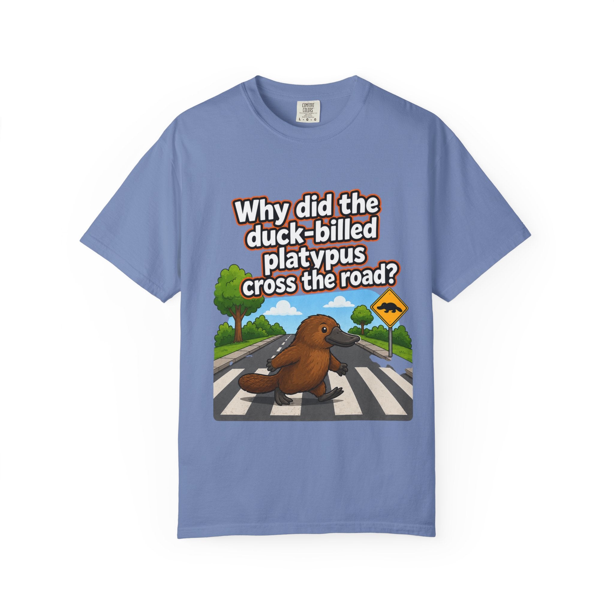 Pun-Lovers T-Shirt — "Duck-Billed Platypus" Funny Graphic Tee