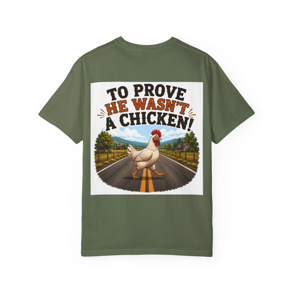 Copy of Pun lovers t-shirt “Why did the Turkey walk down the middle of the road?"