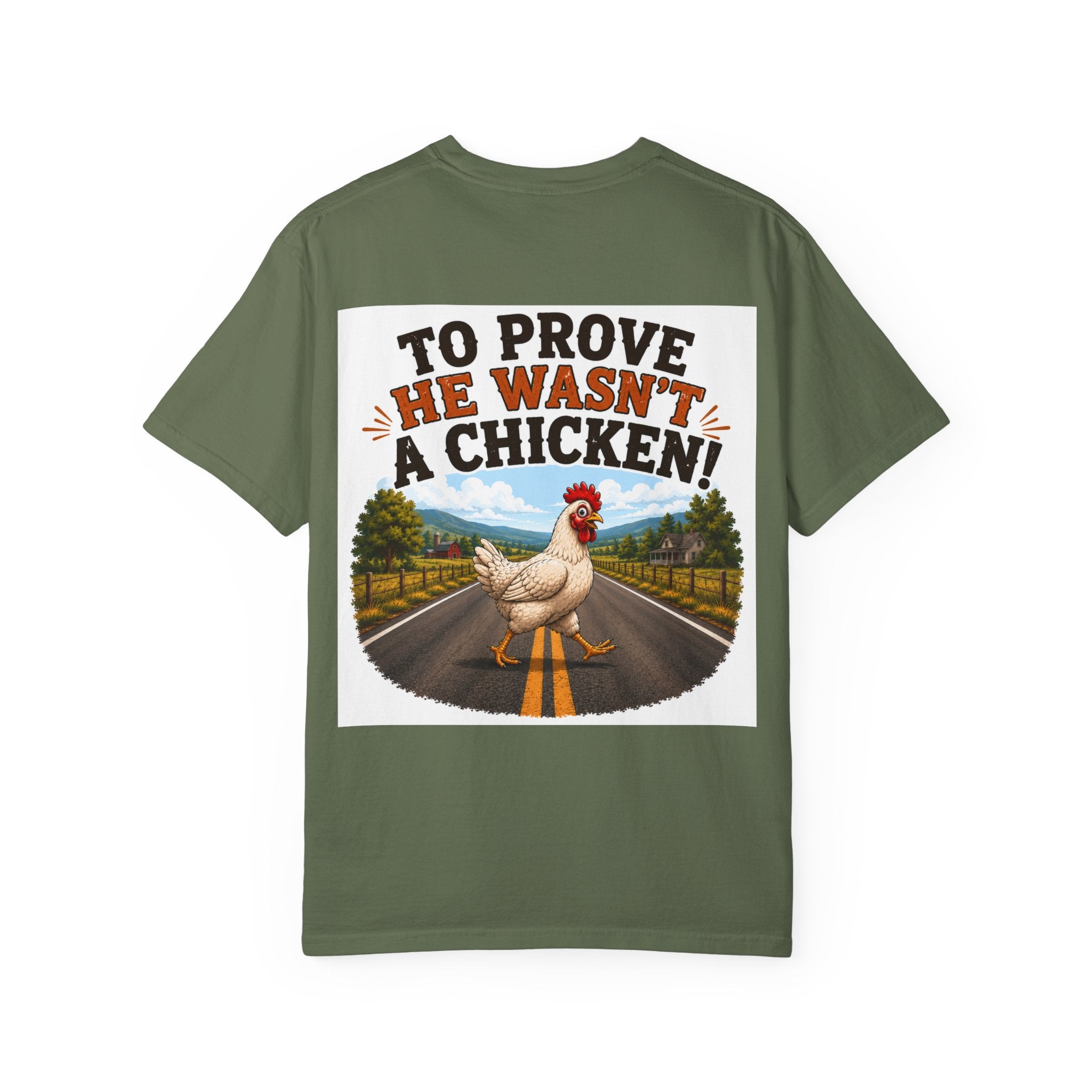 Copy of Pun lovers t-shirt “Why did the Turkey walk down the middle of the road?"
