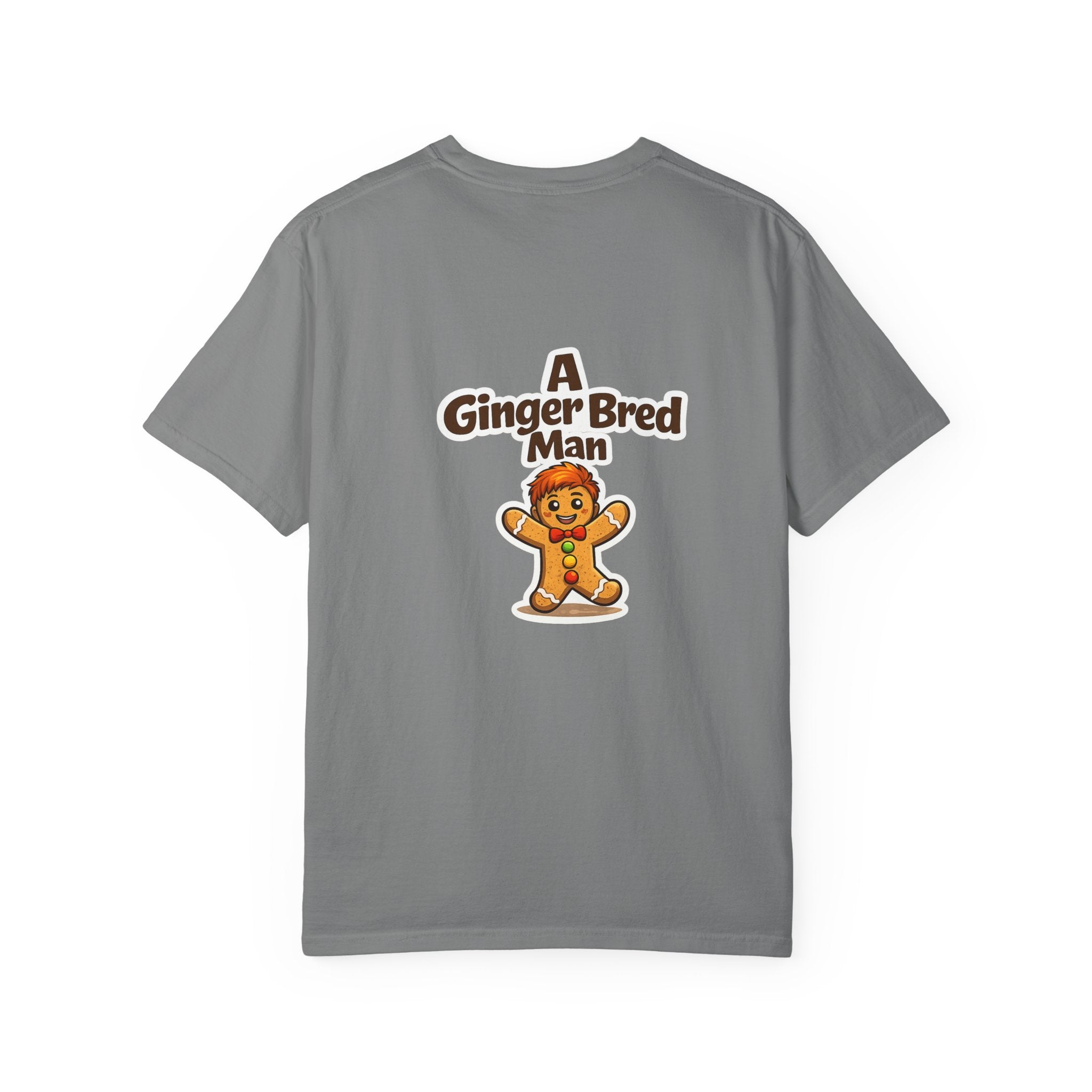 Ginger Joke T-Shirt — “A Ginger Bred Man” Graphic Tee