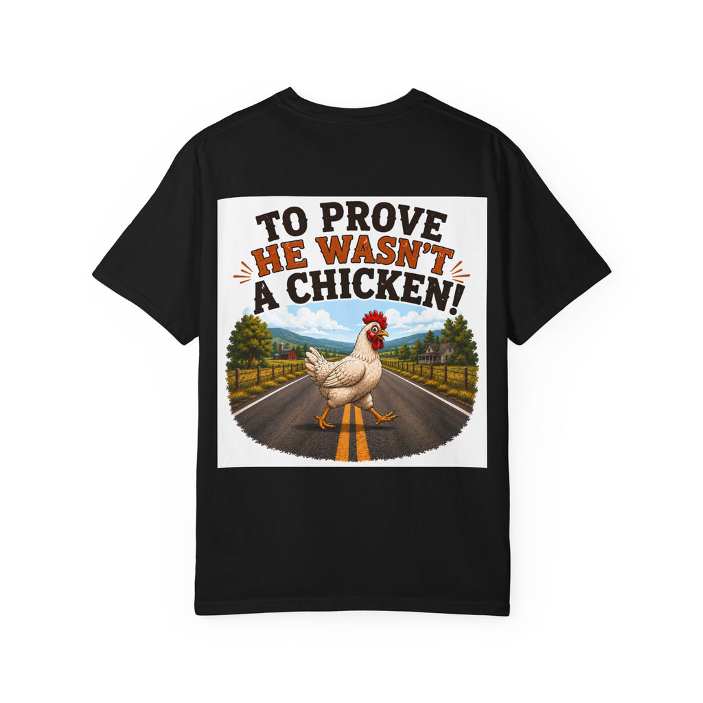 Copy of Pun lovers t-shirt “Why did the Turkey walk down the middle of the road?"