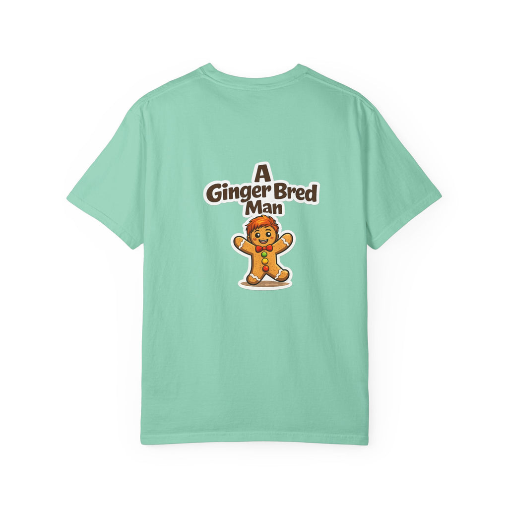 Ginger Joke T-Shirt — “A Ginger Bred Man” Graphic Tee