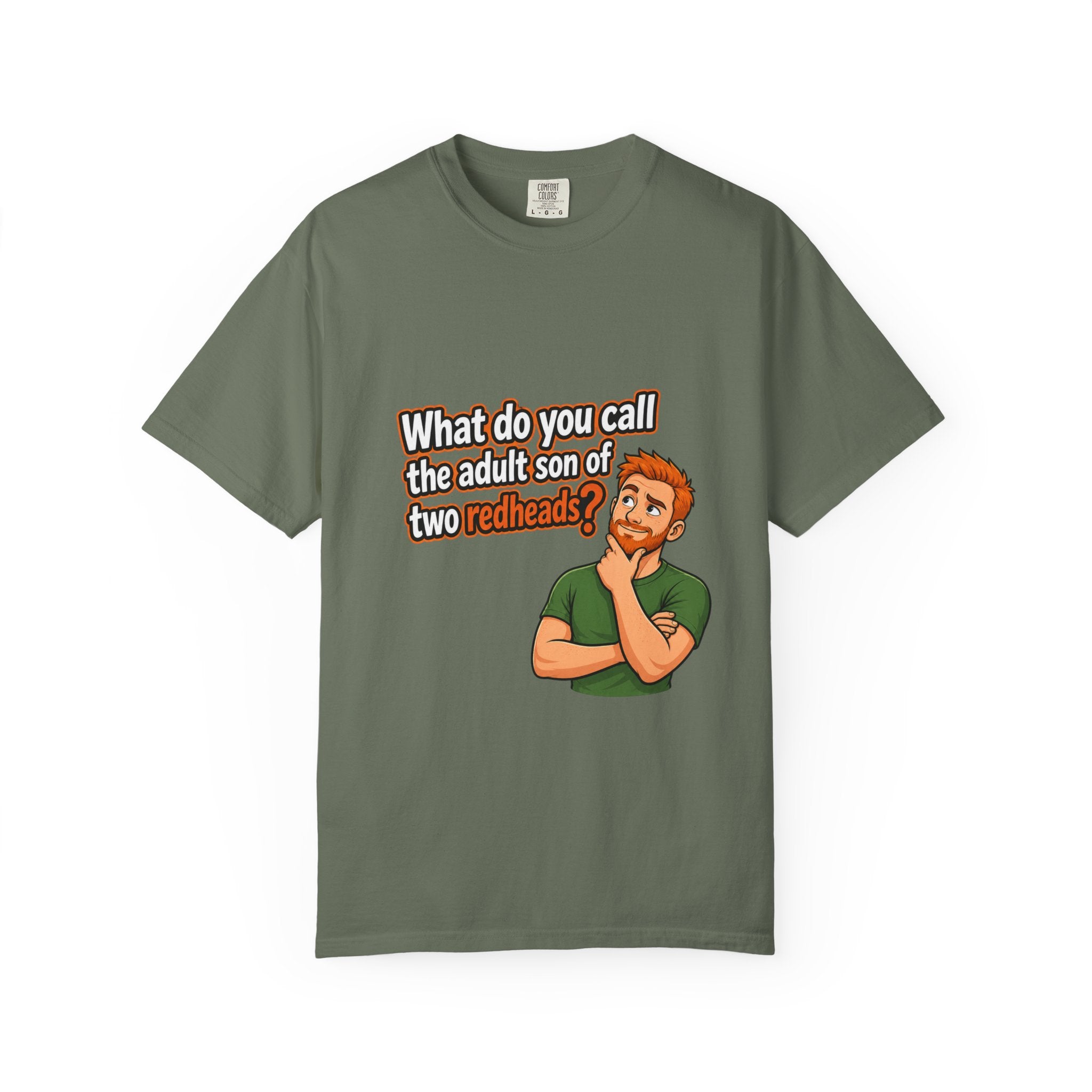 Ginger Joke T-Shirt — “A Ginger Bred Man” Graphic Tee