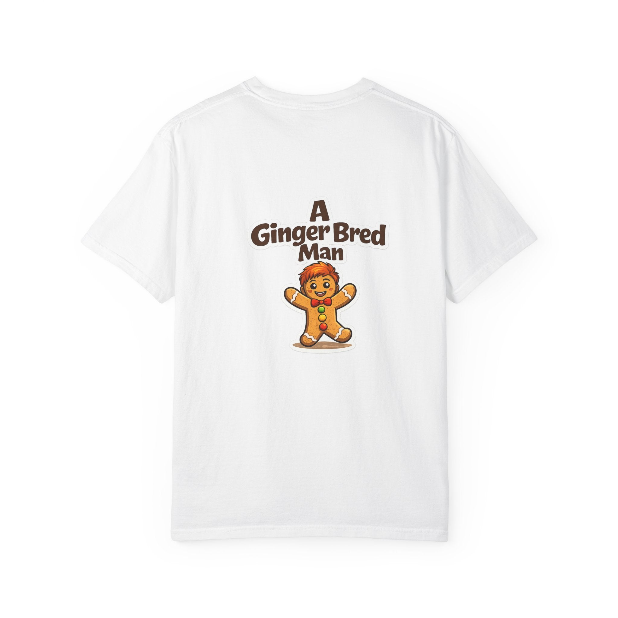 Ginger Joke T-Shirt — “A Ginger Bred Man” Graphic Tee