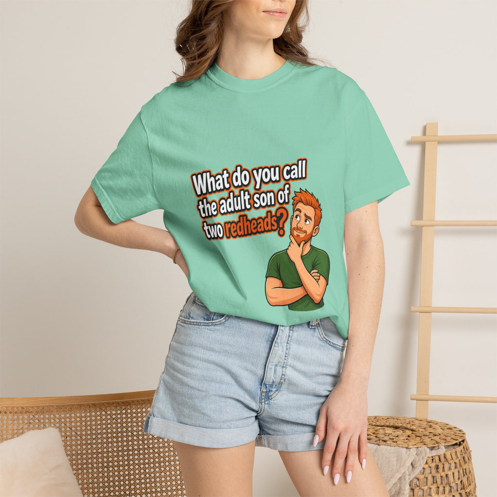 Ginger Joke T-Shirt — “A Ginger Bred Man” Graphic Tee