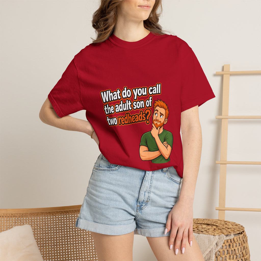 Ginger Joke T-Shirt — “A Ginger Bred Man” Graphic Tee