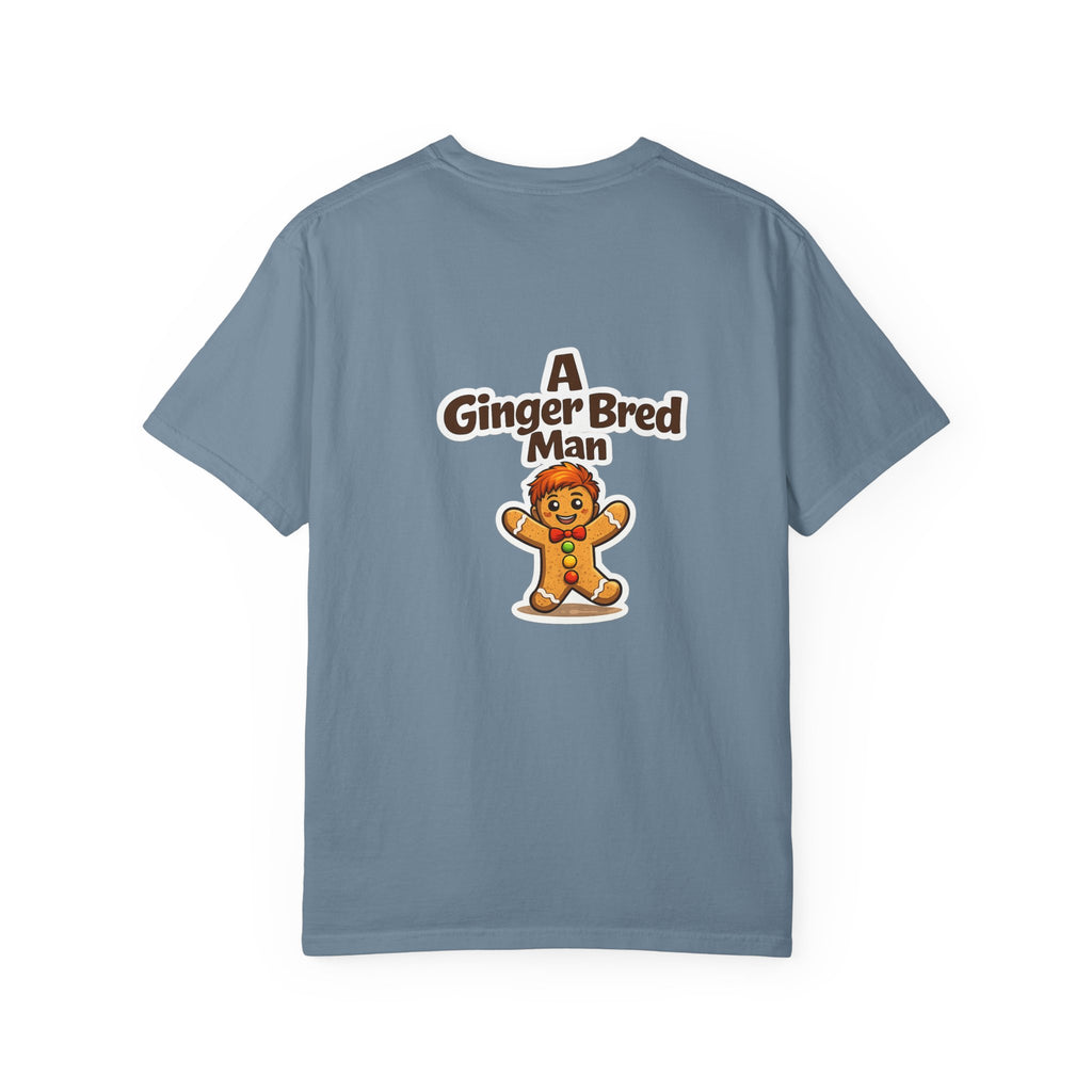 Ginger Joke T-Shirt — “A Ginger Bred Man” Graphic Tee