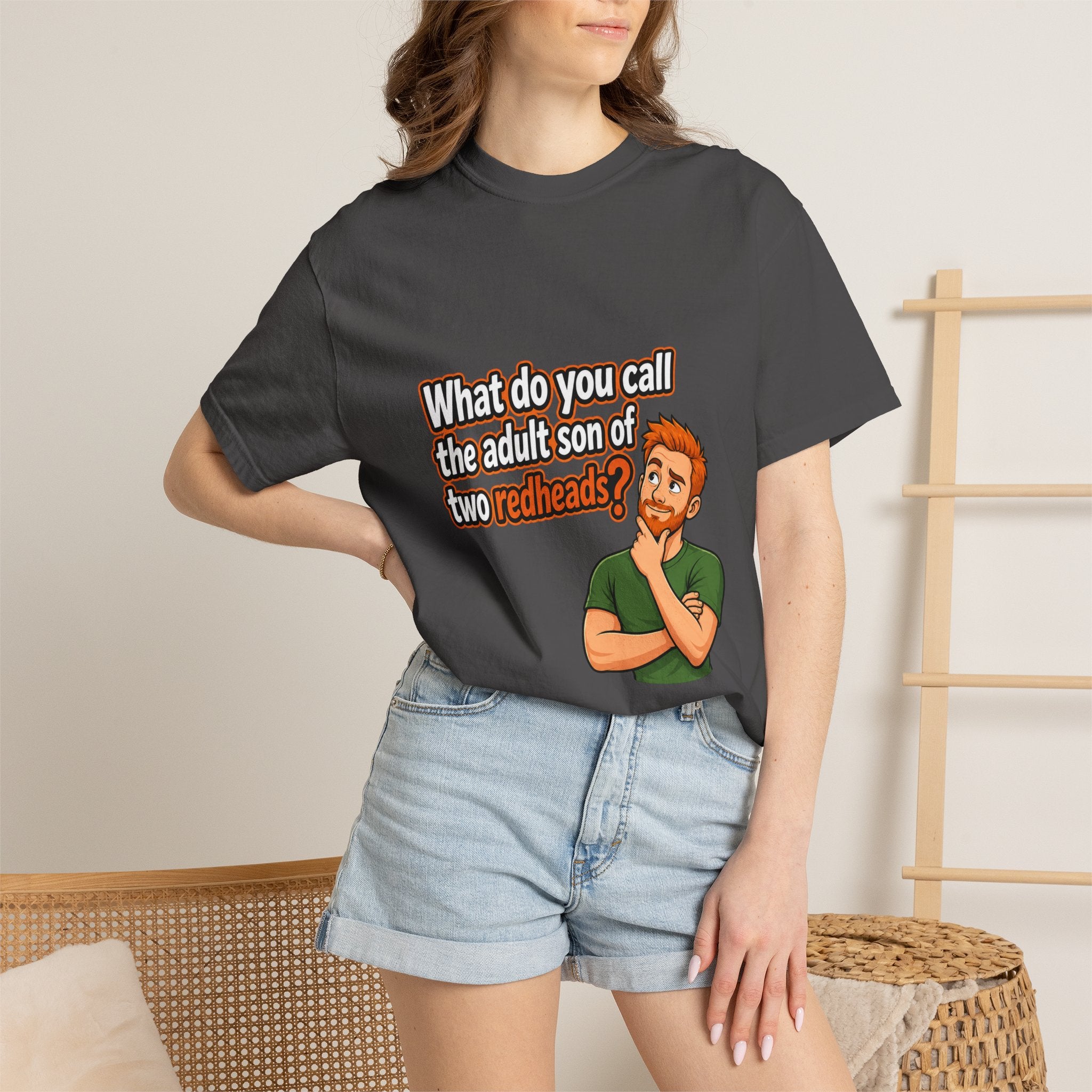 Ginger Joke T-Shirt — “A Ginger Bred Man” Graphic Tee