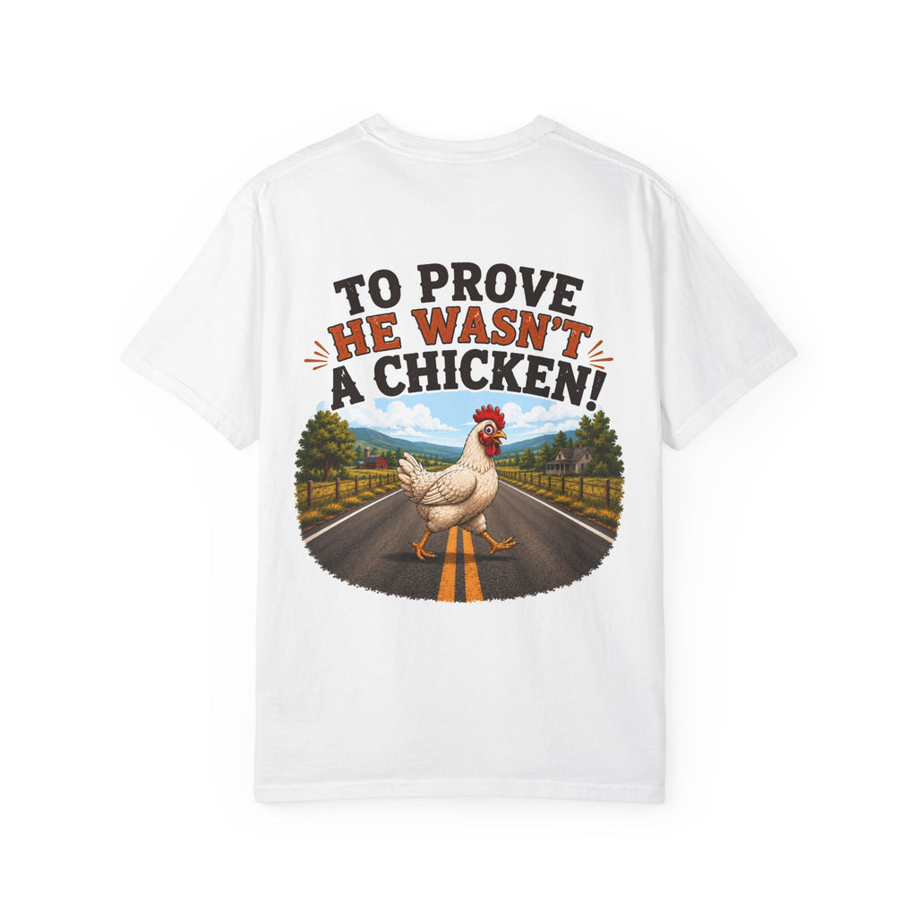 Copy of Pun lovers t-shirt “Why did the Turkey walk down the middle of the road?"