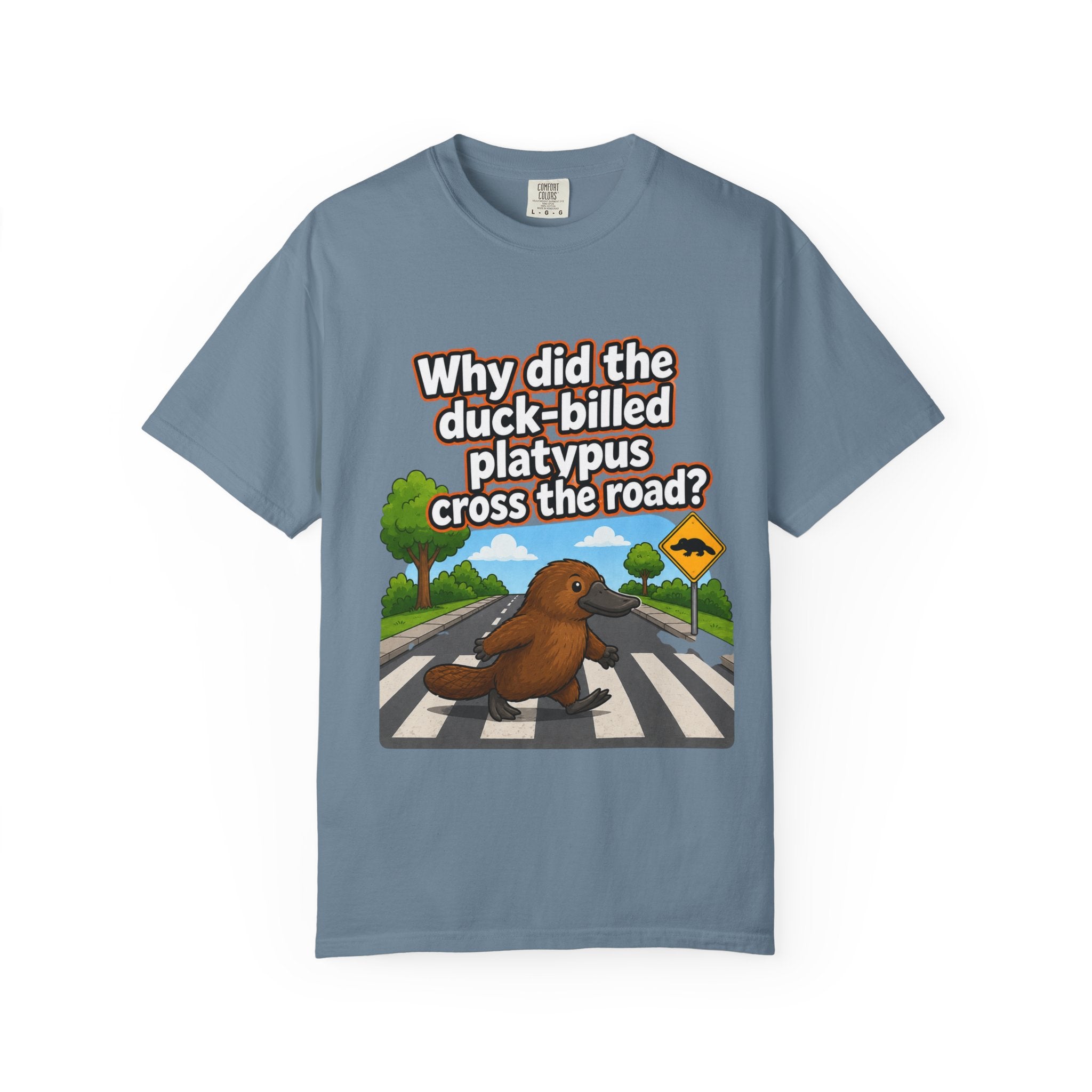 Pun-Lovers T-Shirt — "Duck-Billed Platypus" Funny Graphic Tee