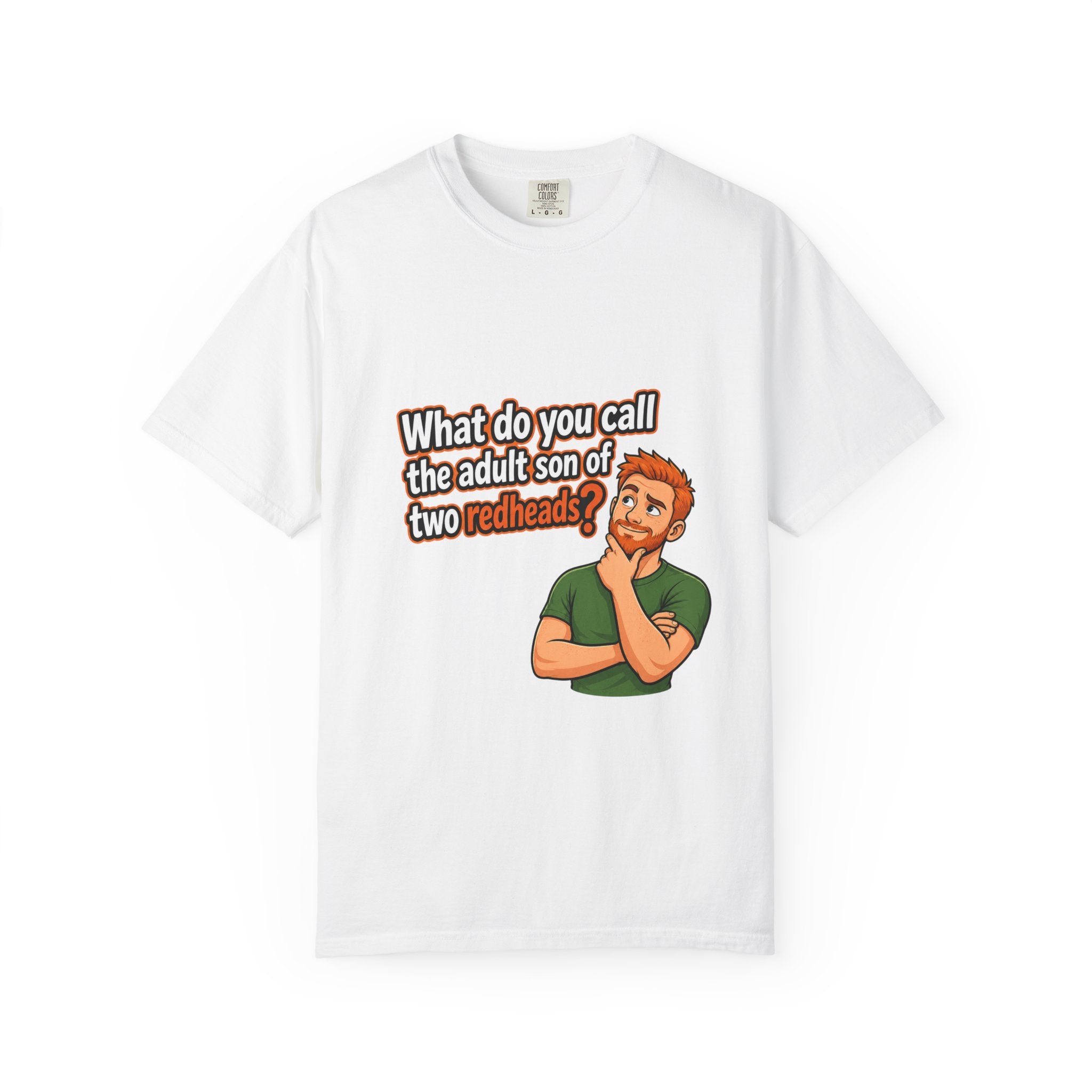 Ginger Joke T-Shirt — “A Ginger Bred Man” Graphic Tee
