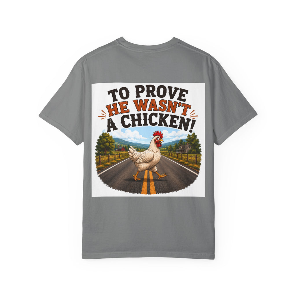 Copy of Pun lovers t-shirt “Why did the Turkey walk down the middle of the road?"